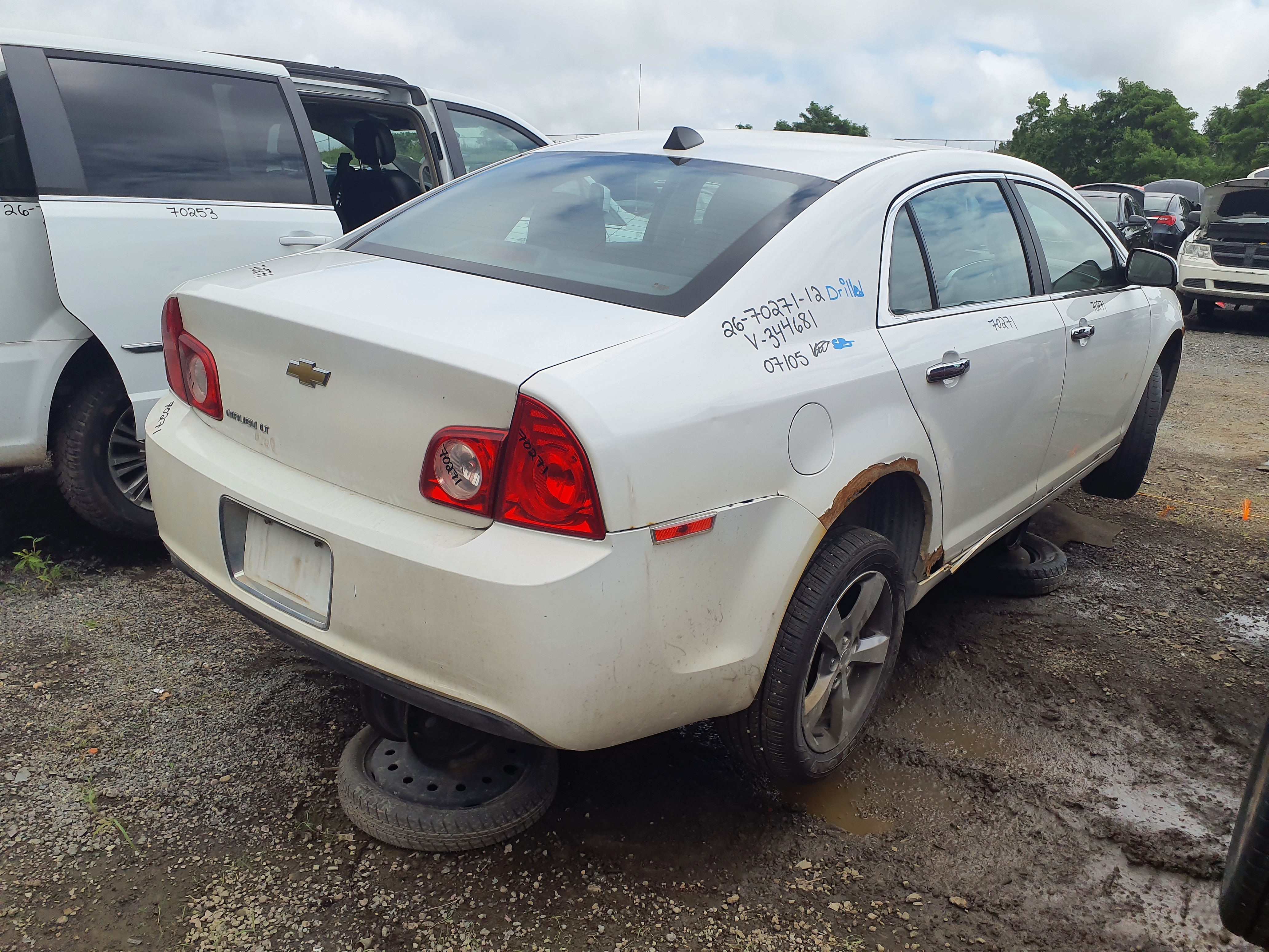 CHEVROLET MALIBU 2012