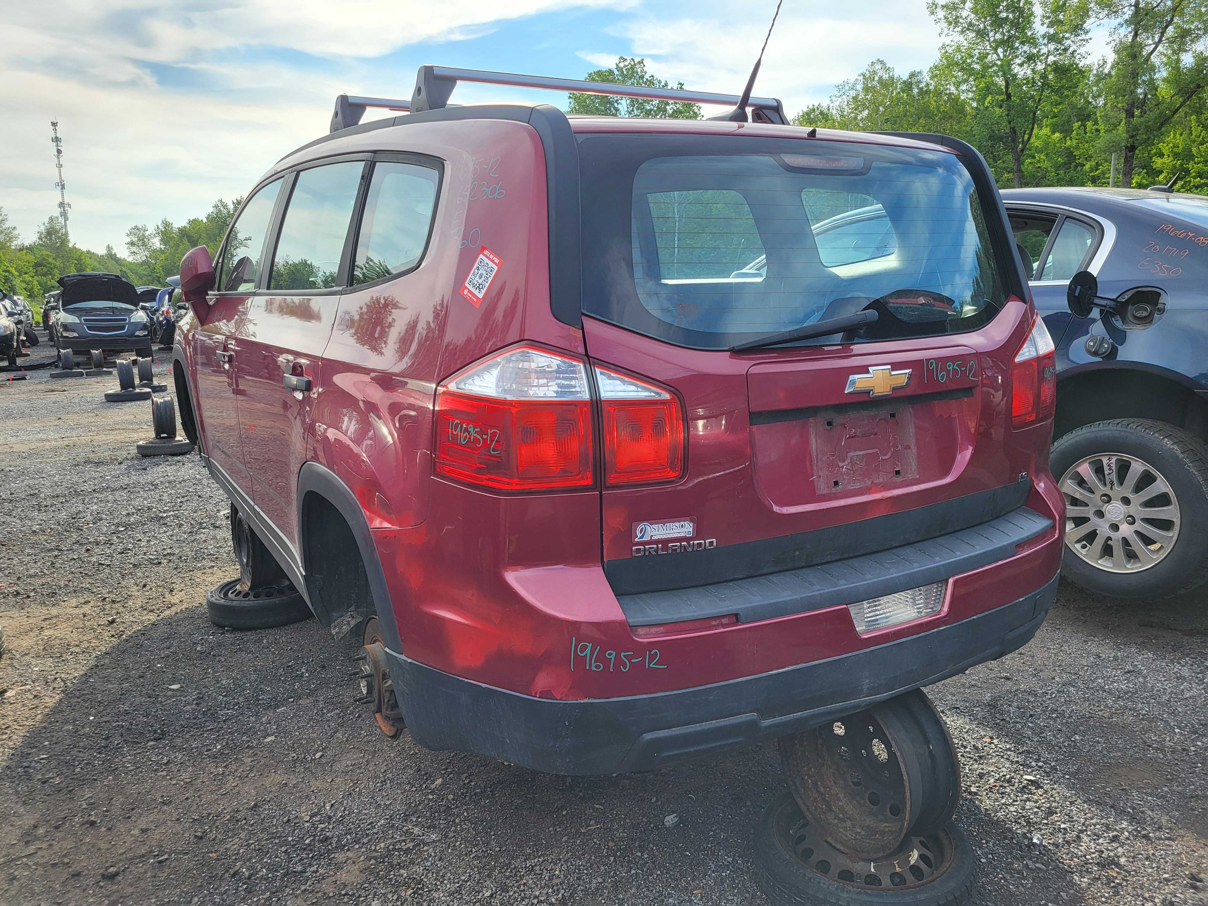 CHEVROLET ORLANDO 2012