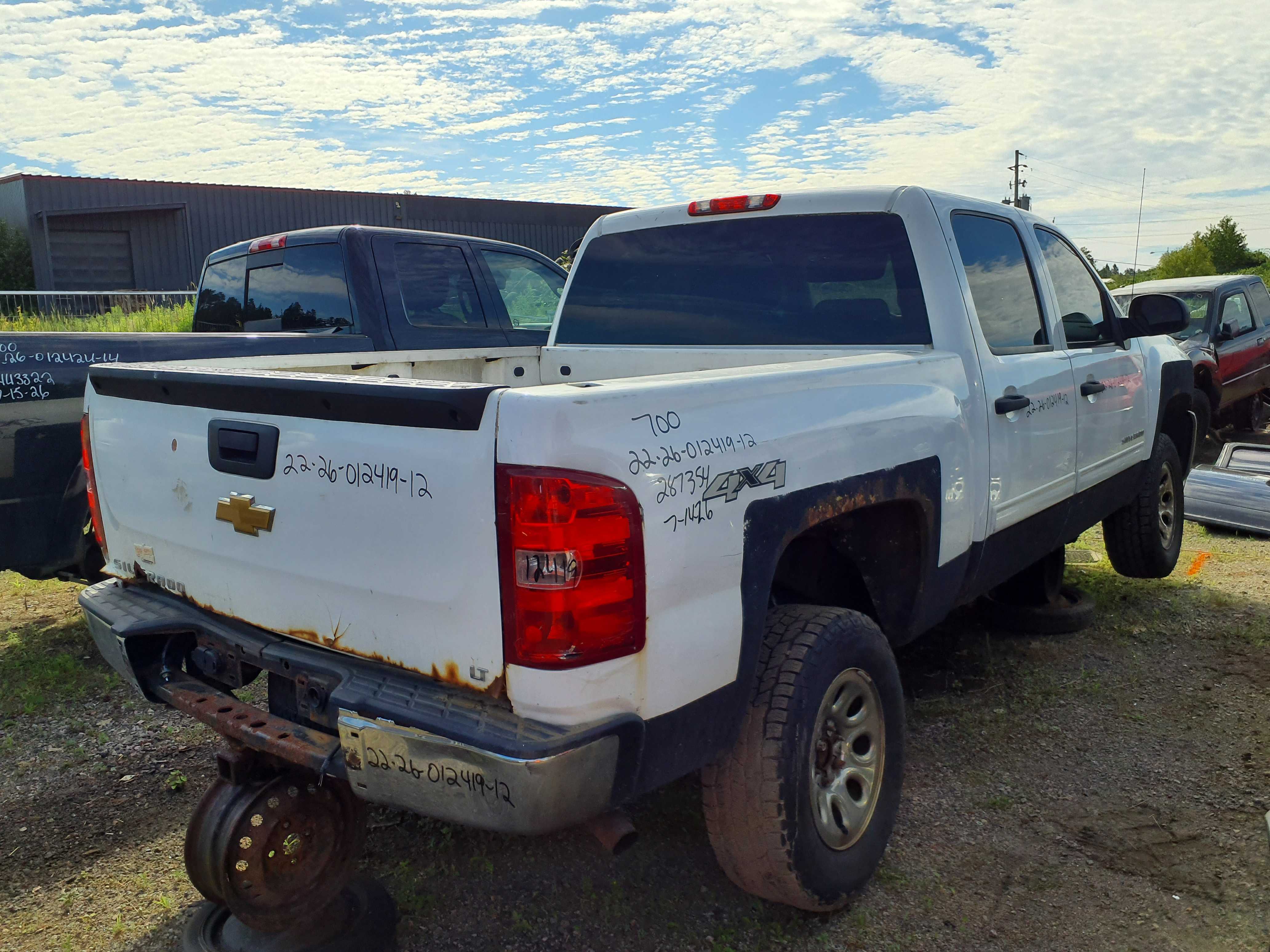 CHEVROLET SILVERADO 1500 2012