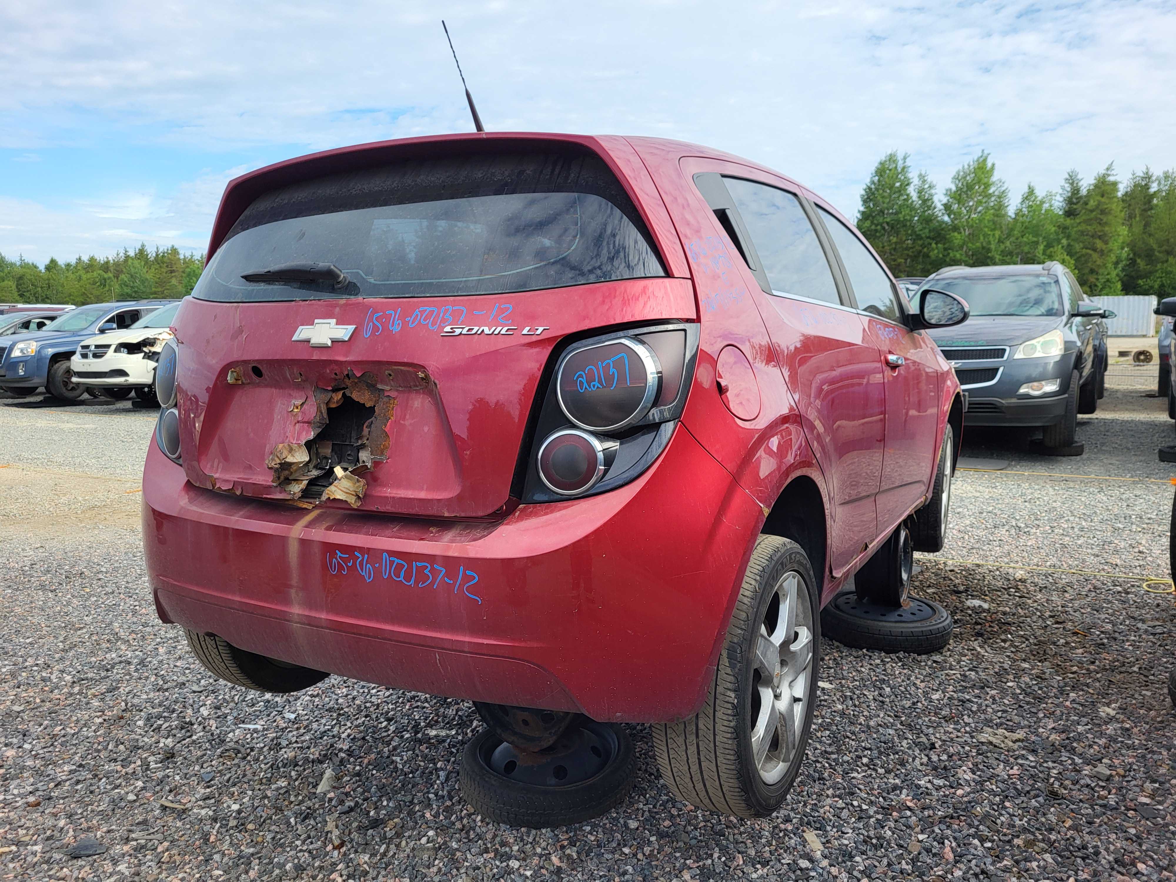 CHEVROLET SONIC 2012