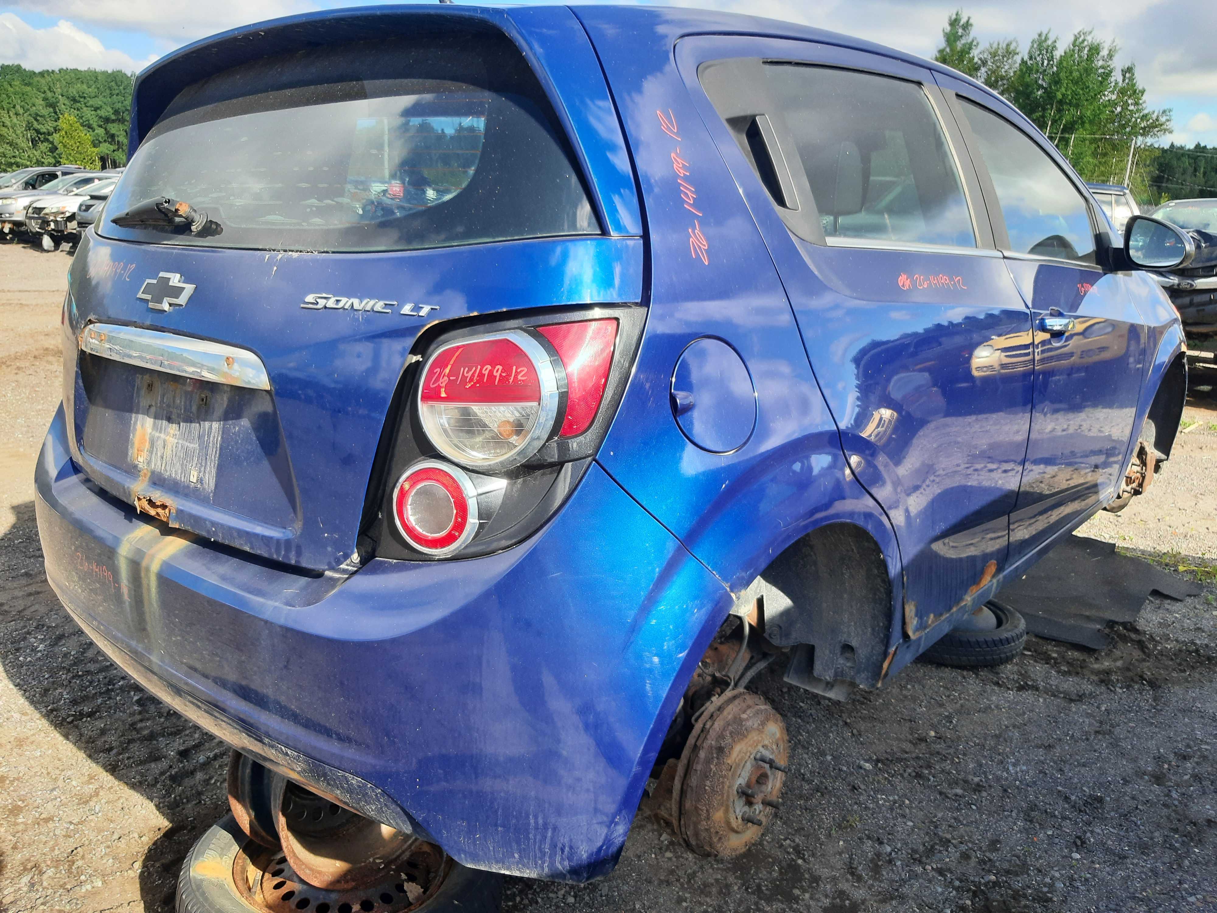 CHEVROLET SONIC 2012