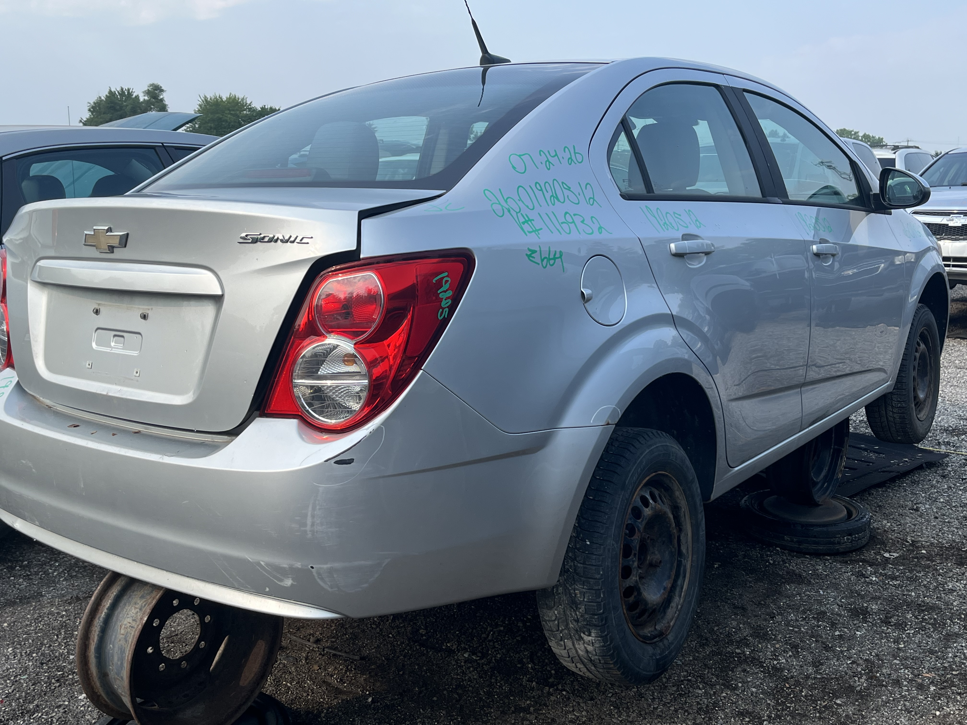 CHEVROLET SONIC 2012