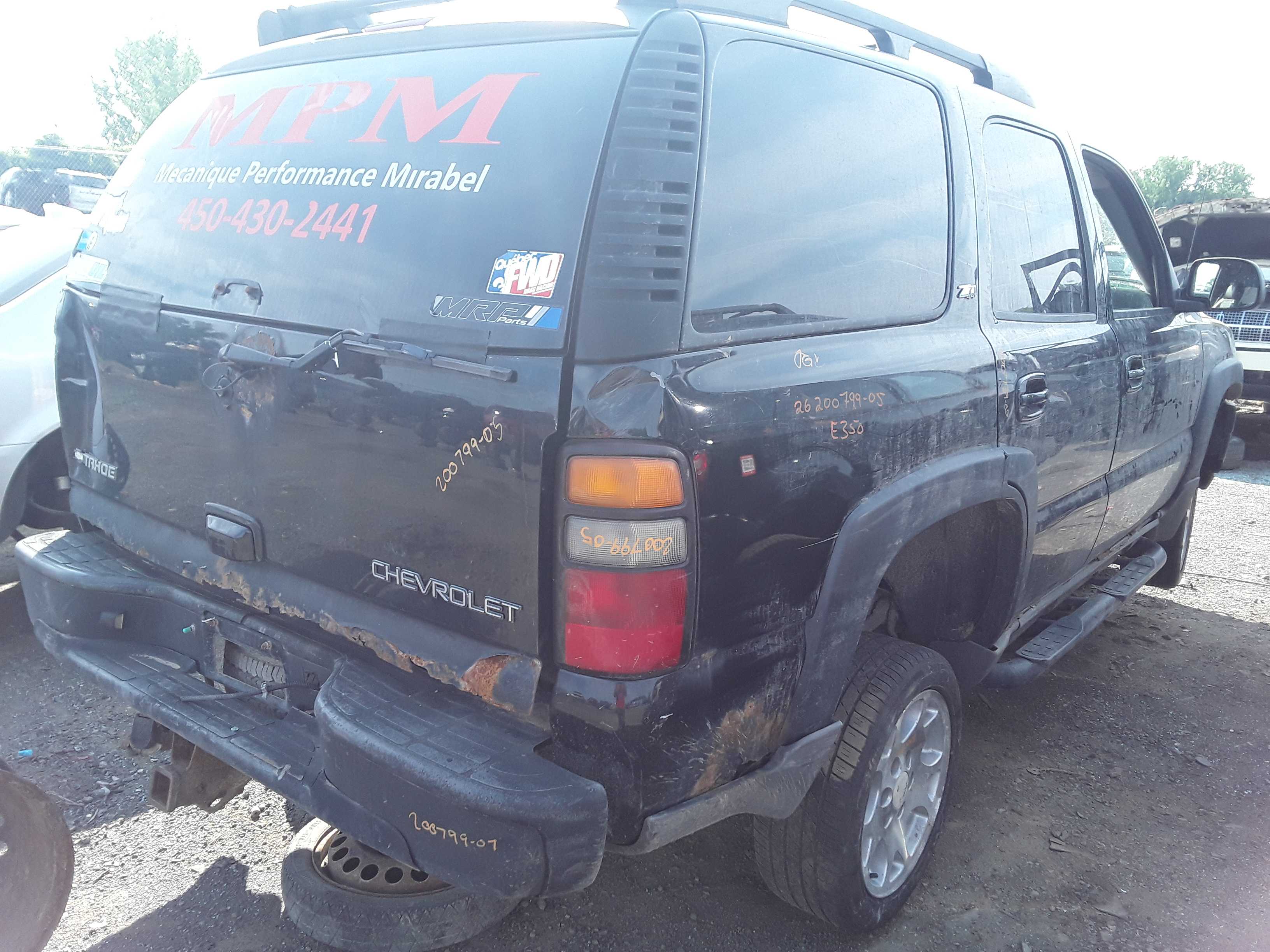 CHEVROLET TAHOE 2005