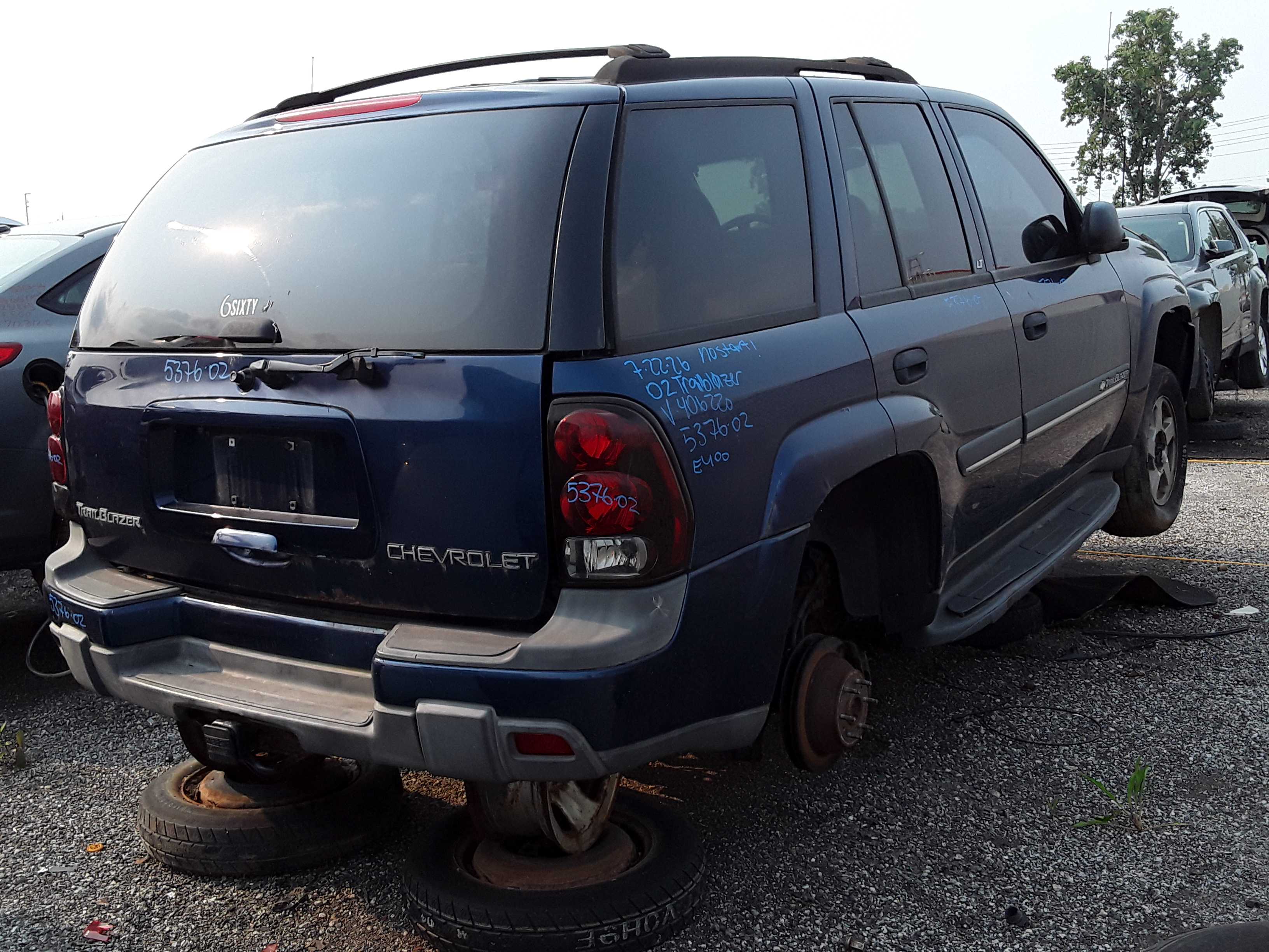 CHEVROLET TRAILBLAZER 2002