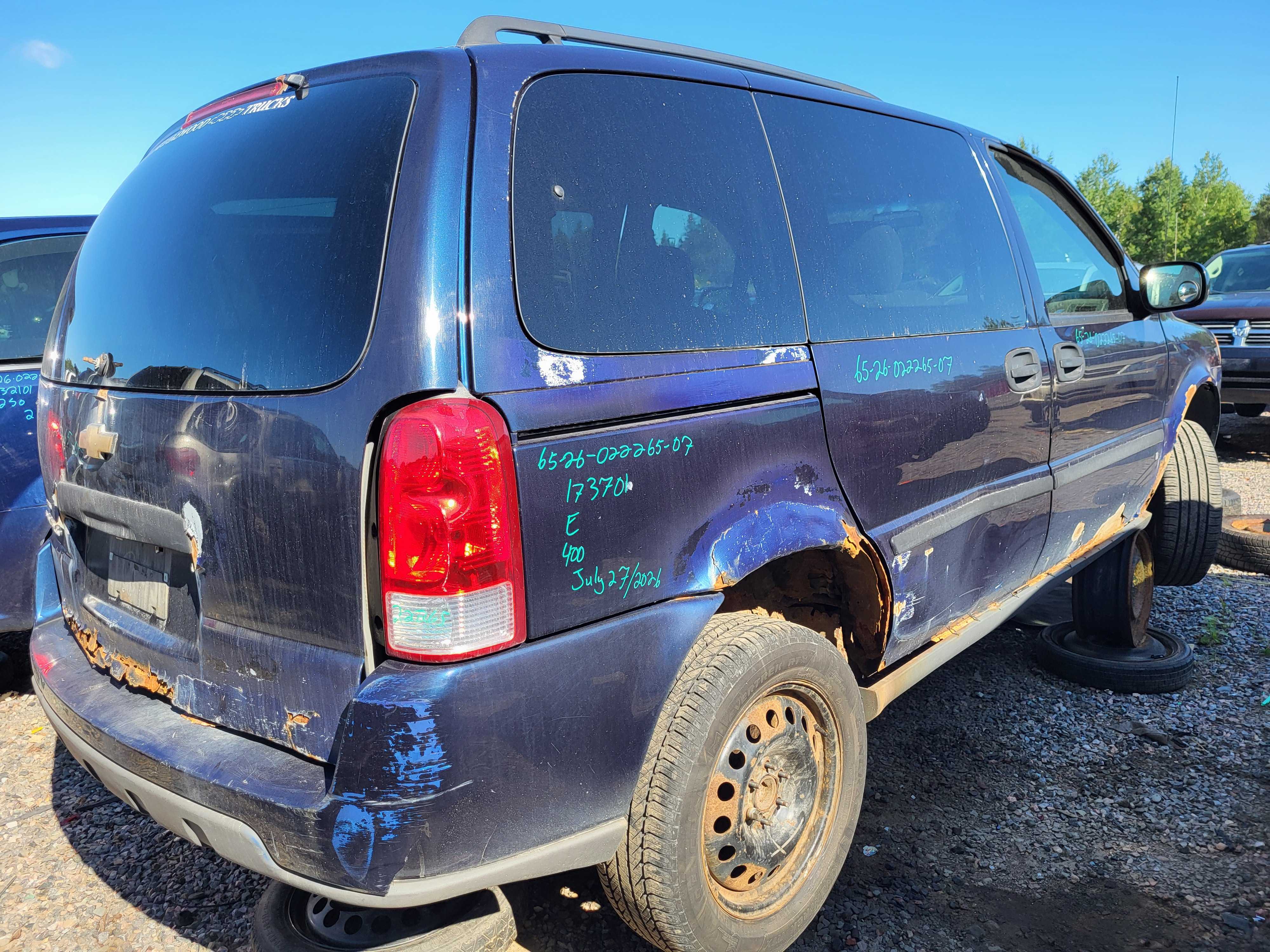 CHEVROLET UPLANDER 2007