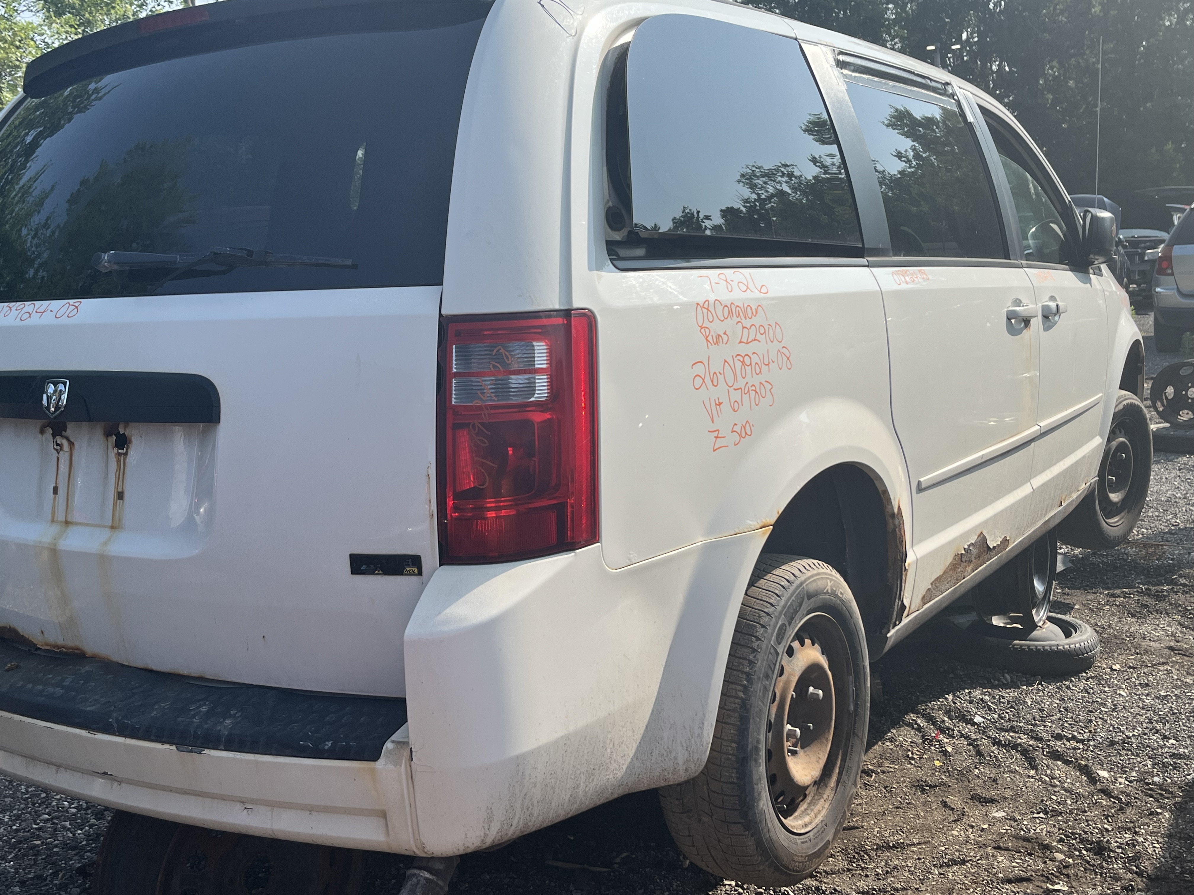 DODGE GRAND CARAVAN 2008