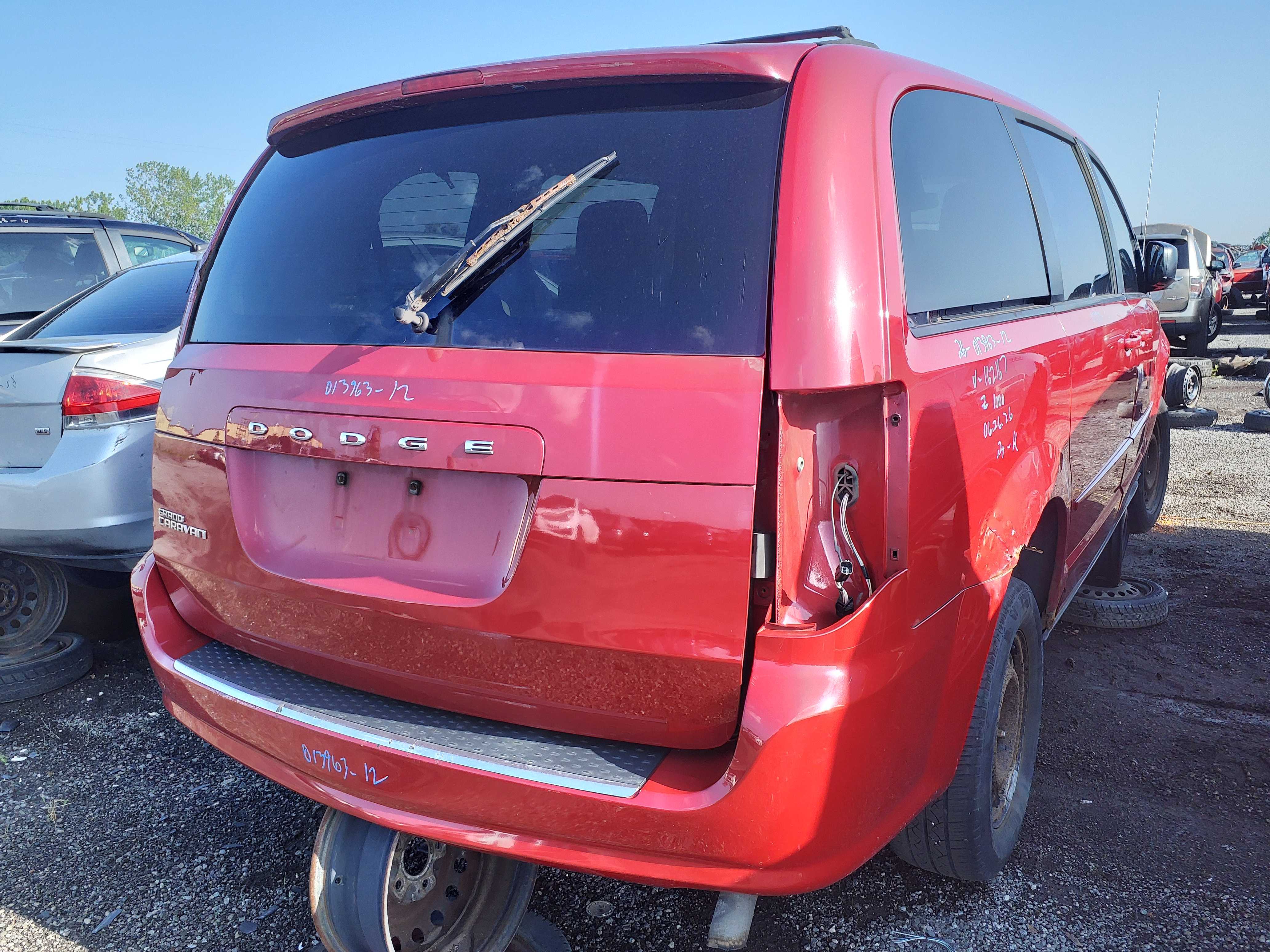 DODGE GRAND CARAVAN 2012