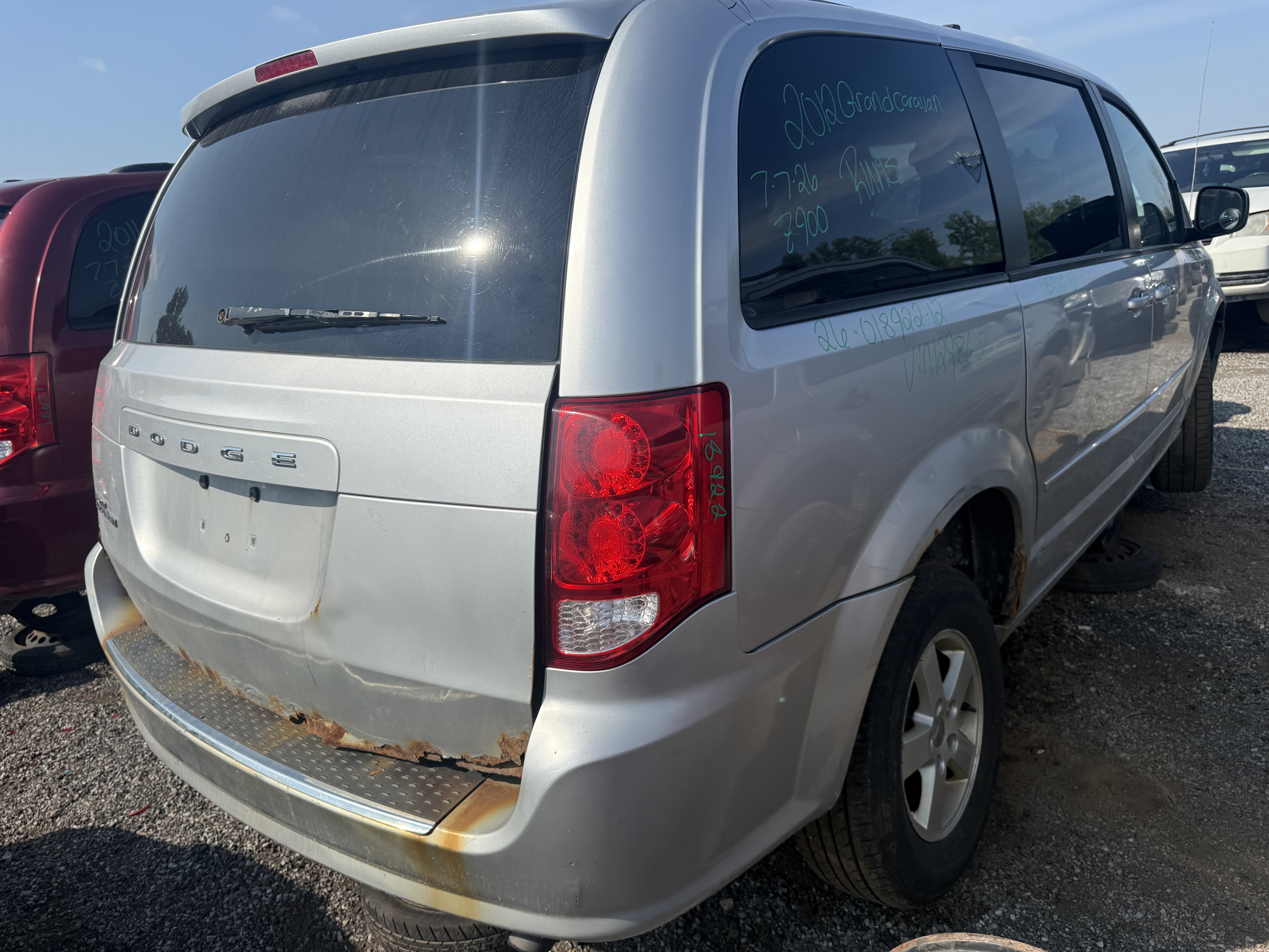 DODGE GRAND CARAVAN 2012