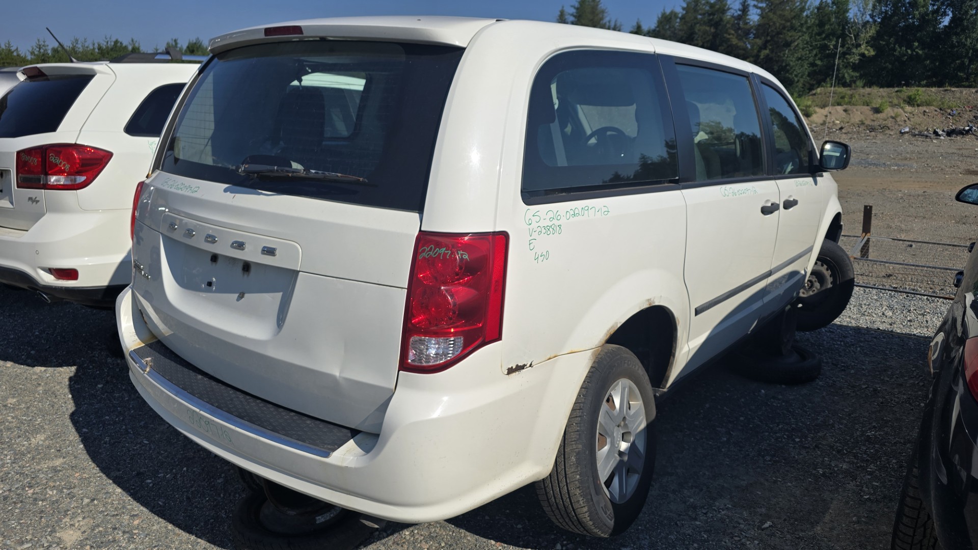 DODGE GRAND CARAVAN 2012