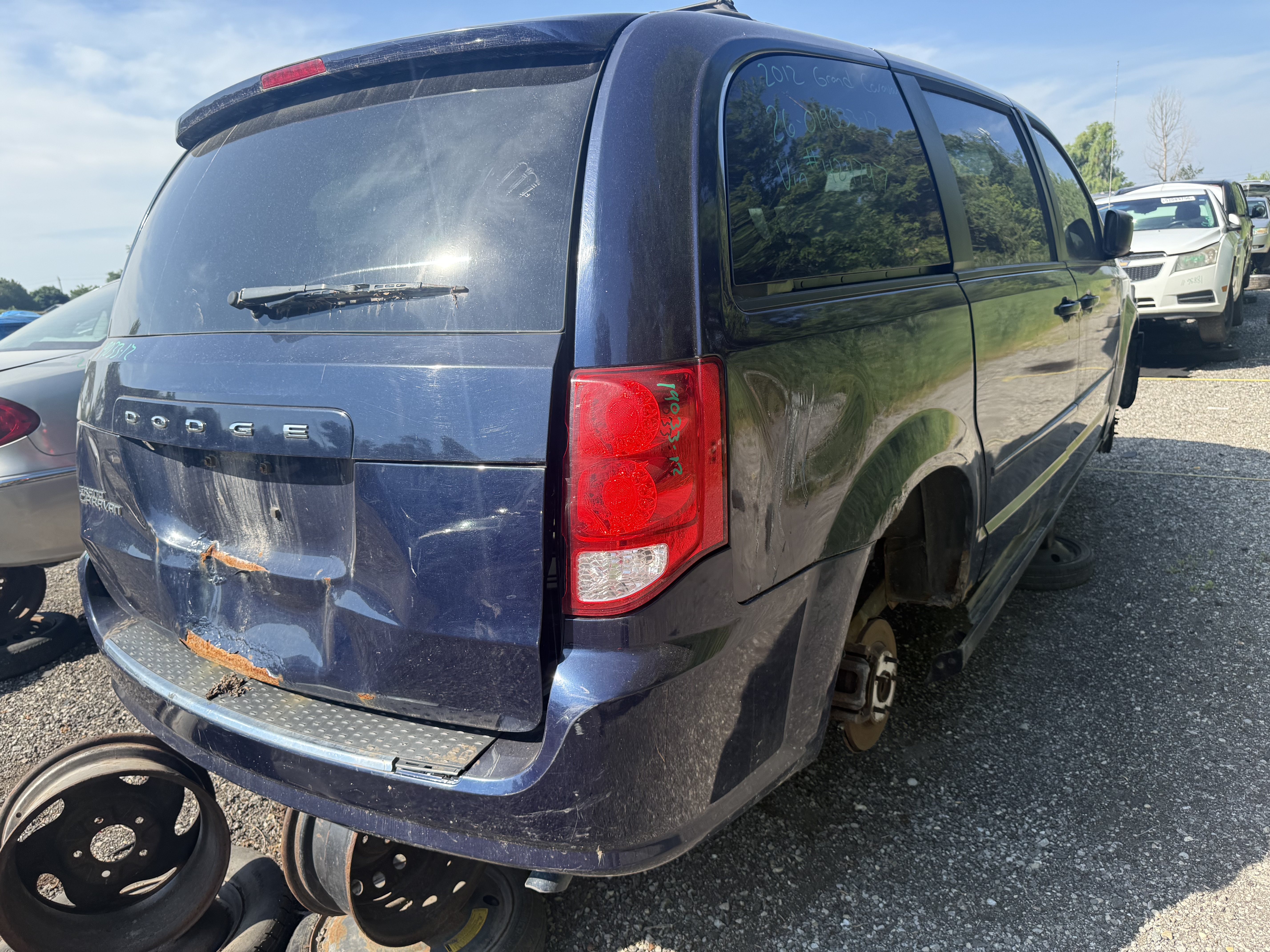 DODGE GRAND CARAVAN 2012
