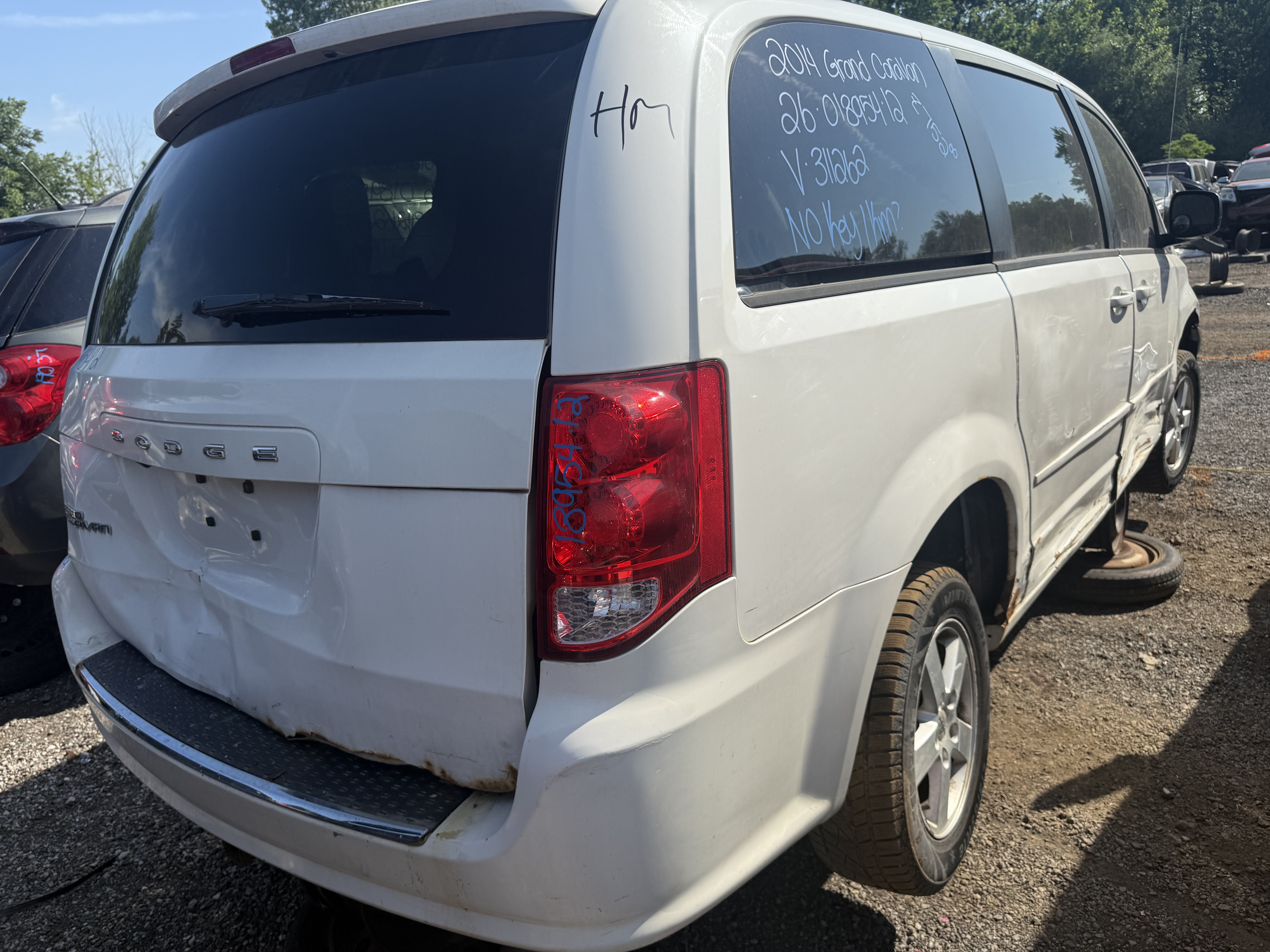 DODGE GRAND CARAVAN 2012