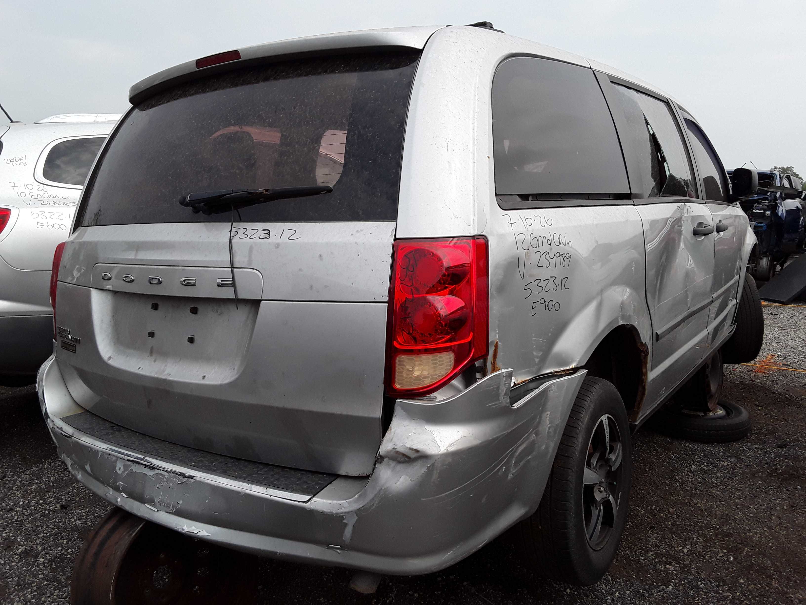 DODGE GRAND CARAVAN 2012