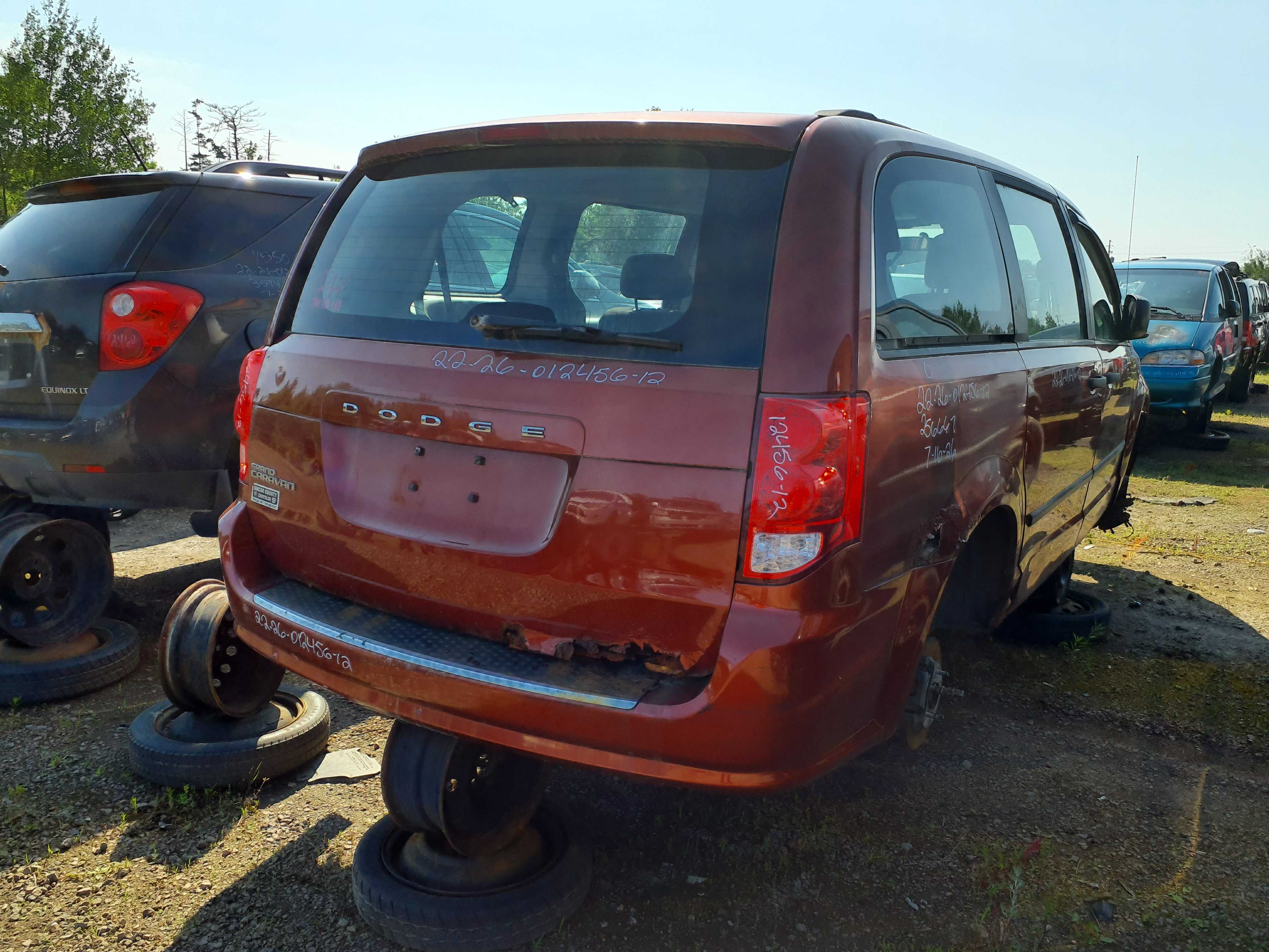 DODGE GRAND CARAVAN 2012