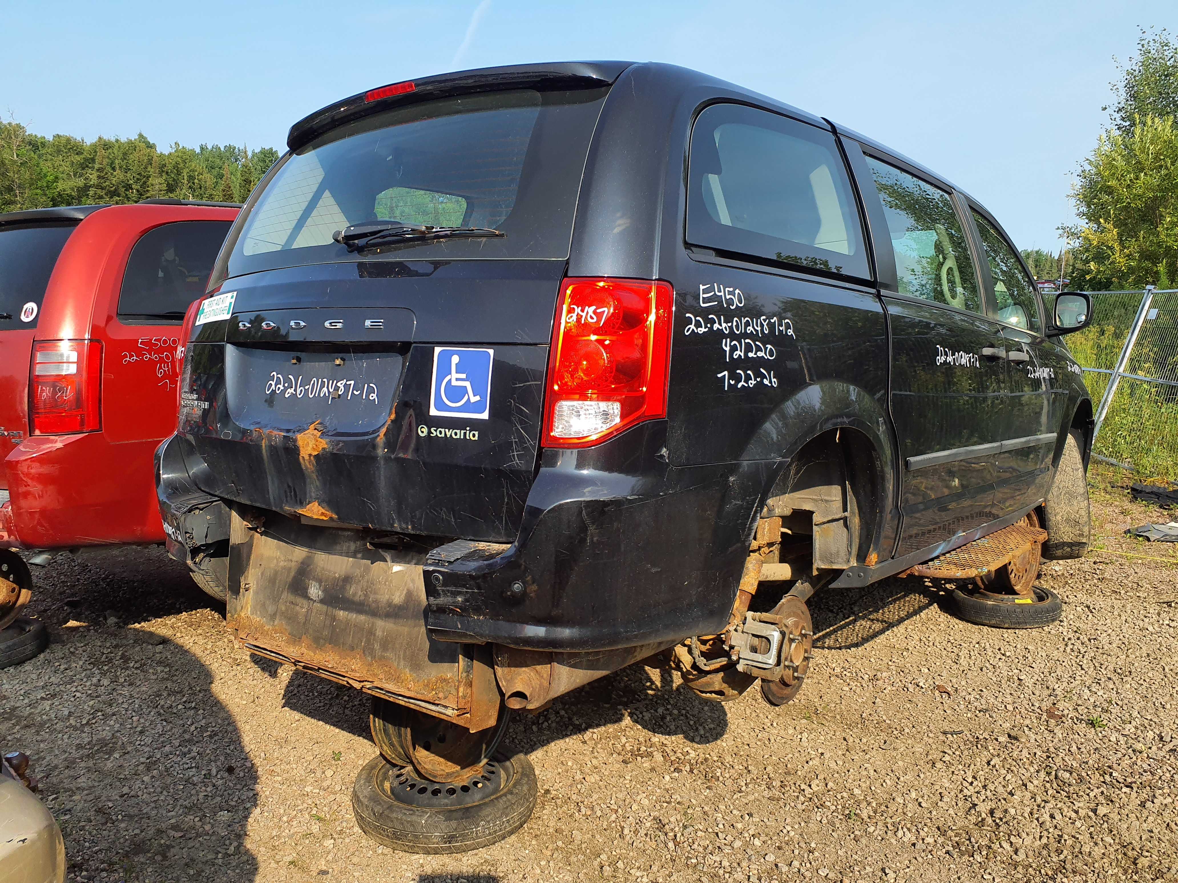 DODGE GRAND CARAVAN 2012