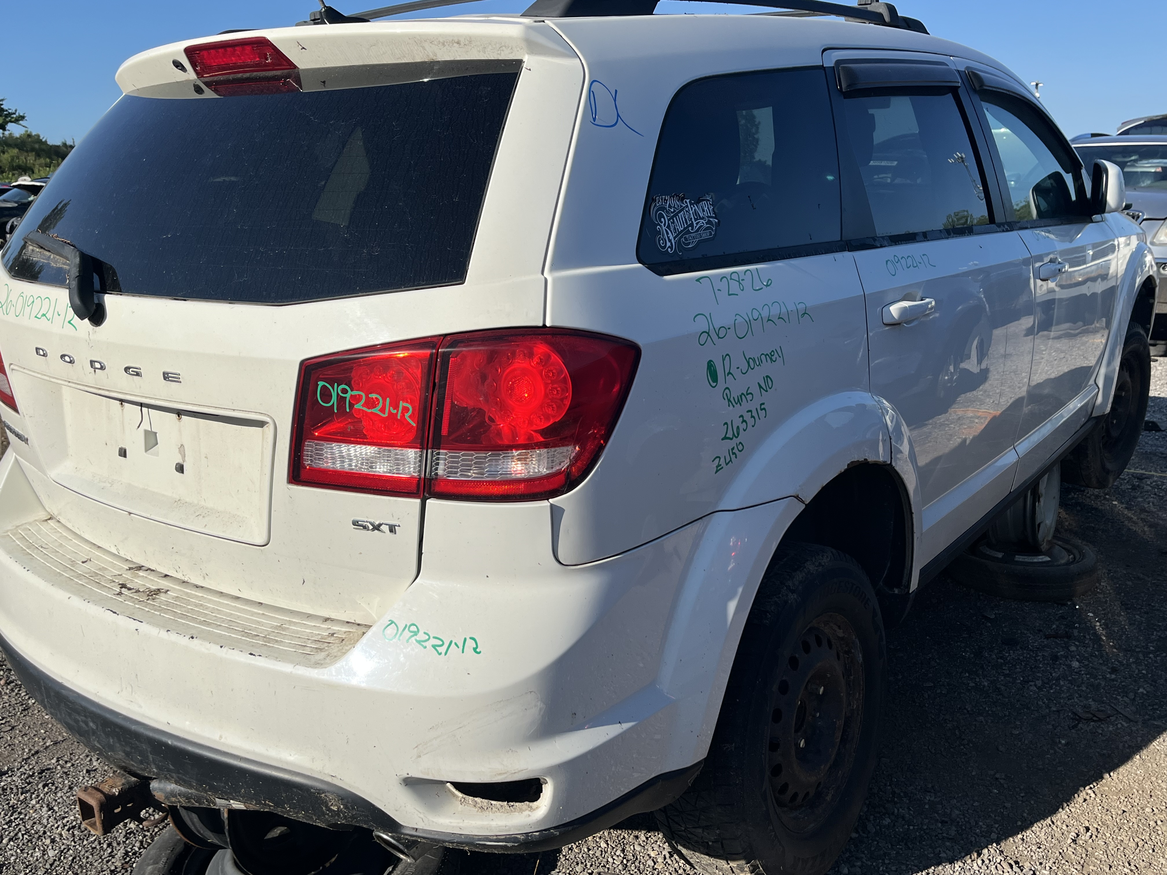 DODGE JOURNEY 2012