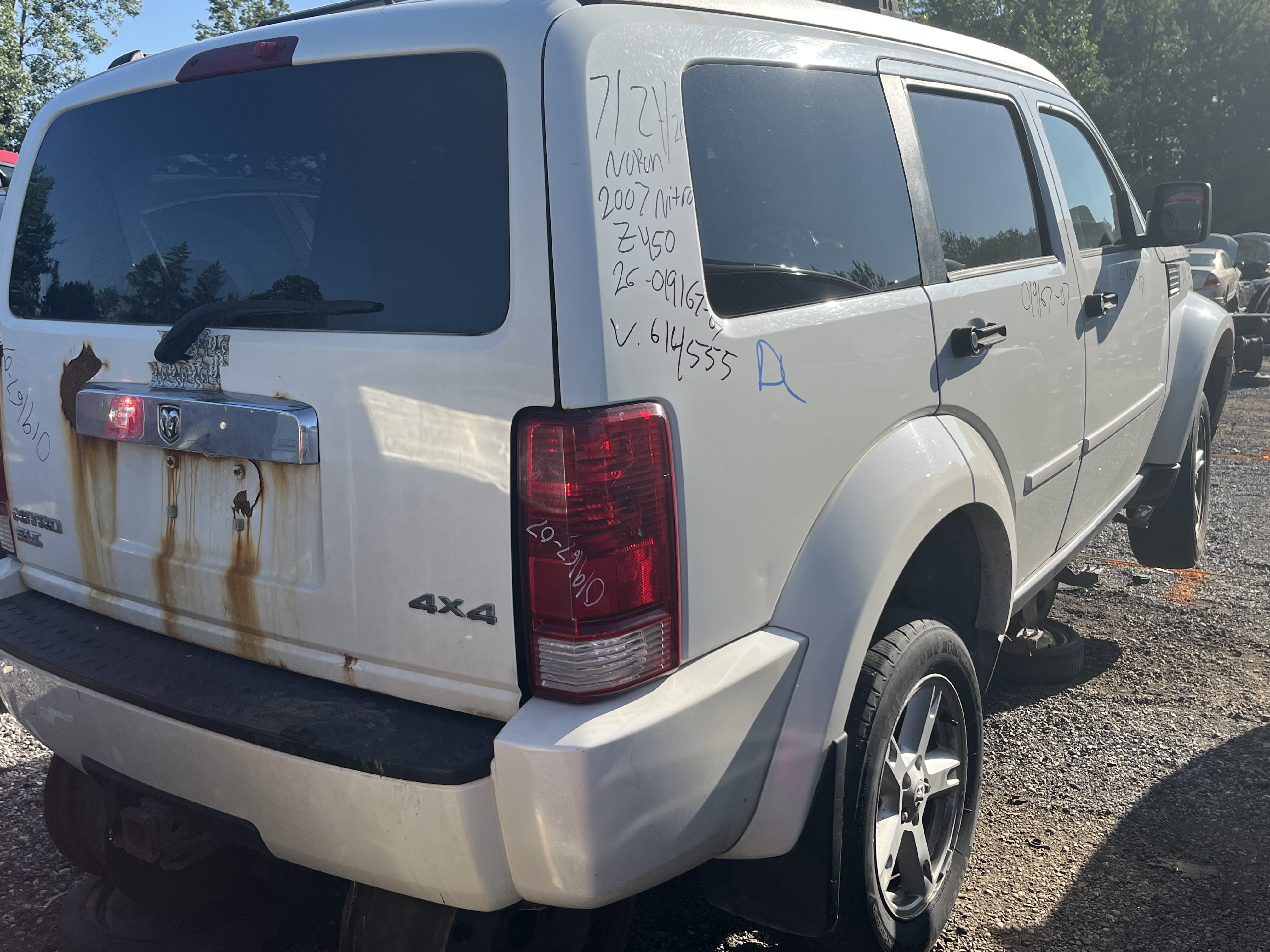 DODGE NITRO 2007