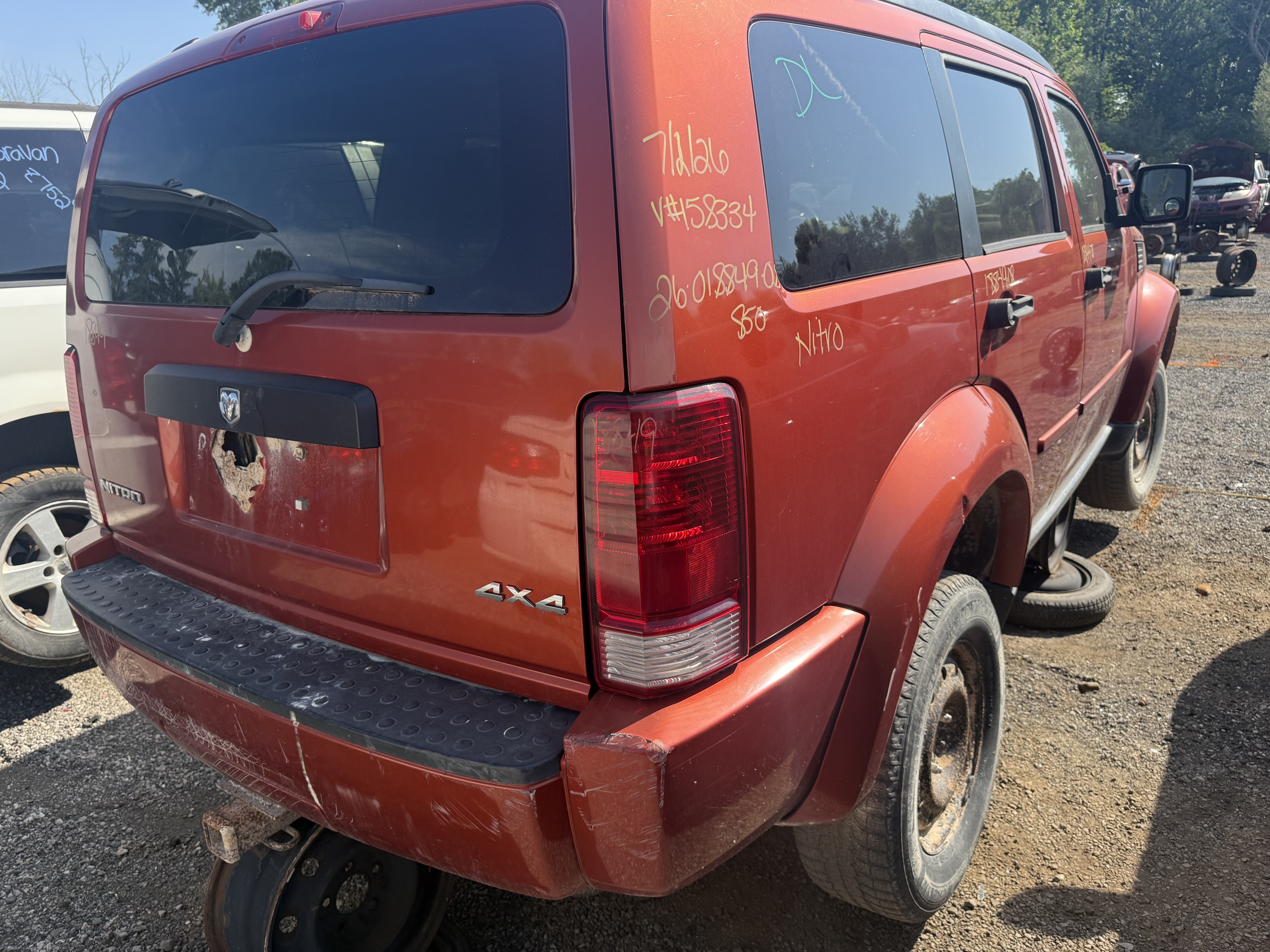 DODGE NITRO 2008