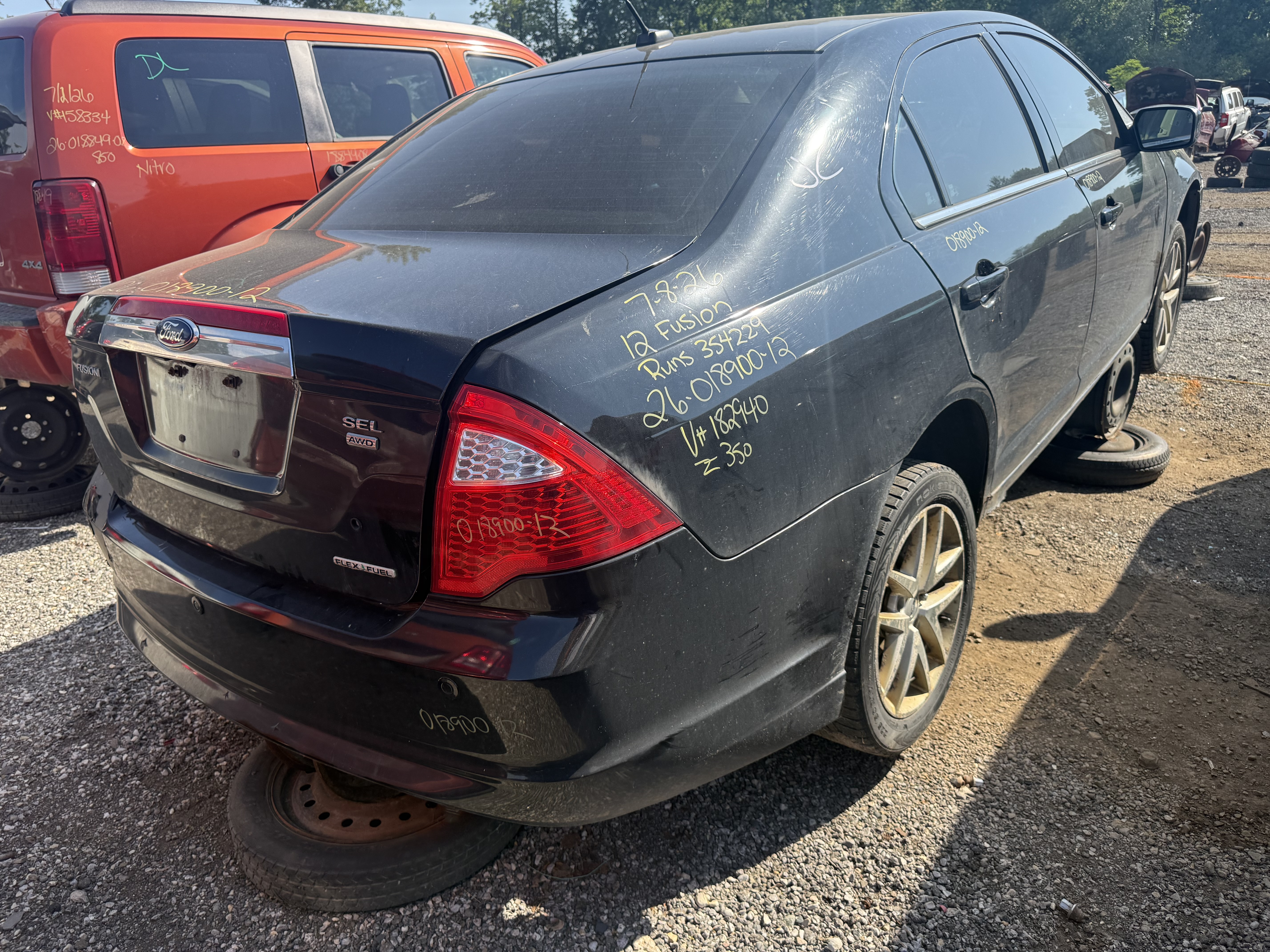 FORD FUSION 2012