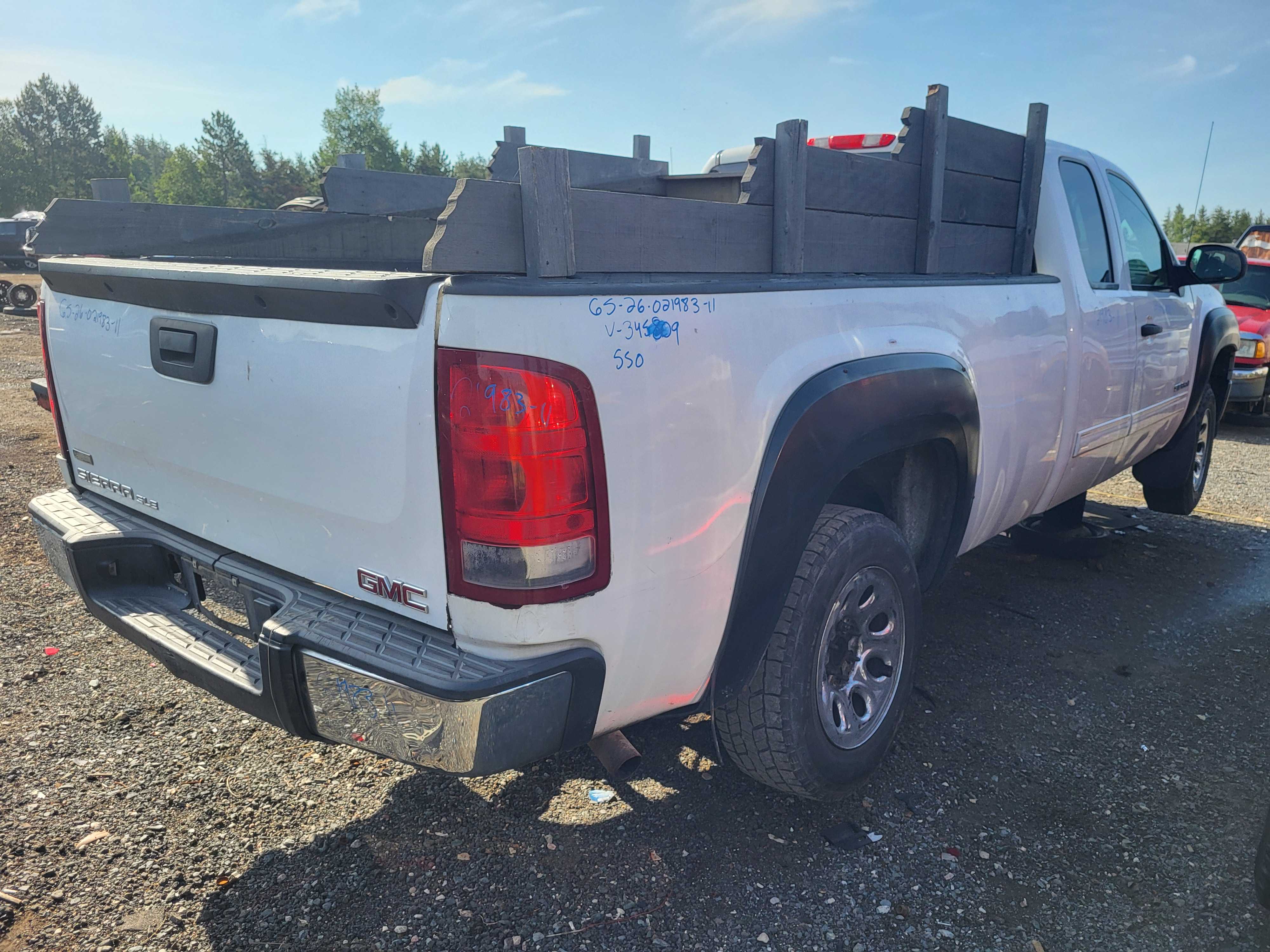 GMC SIERRA 1500 2011