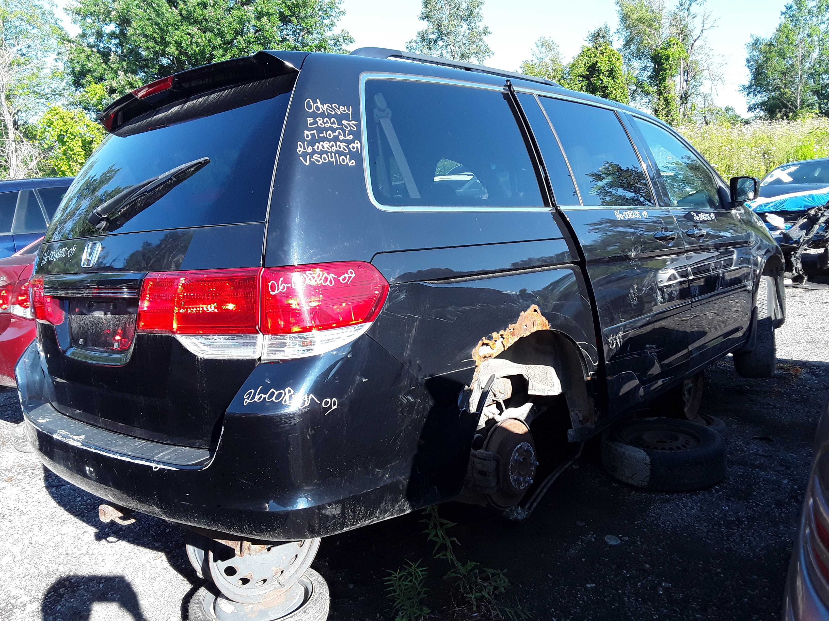 HONDA ODYSSEY 2009
