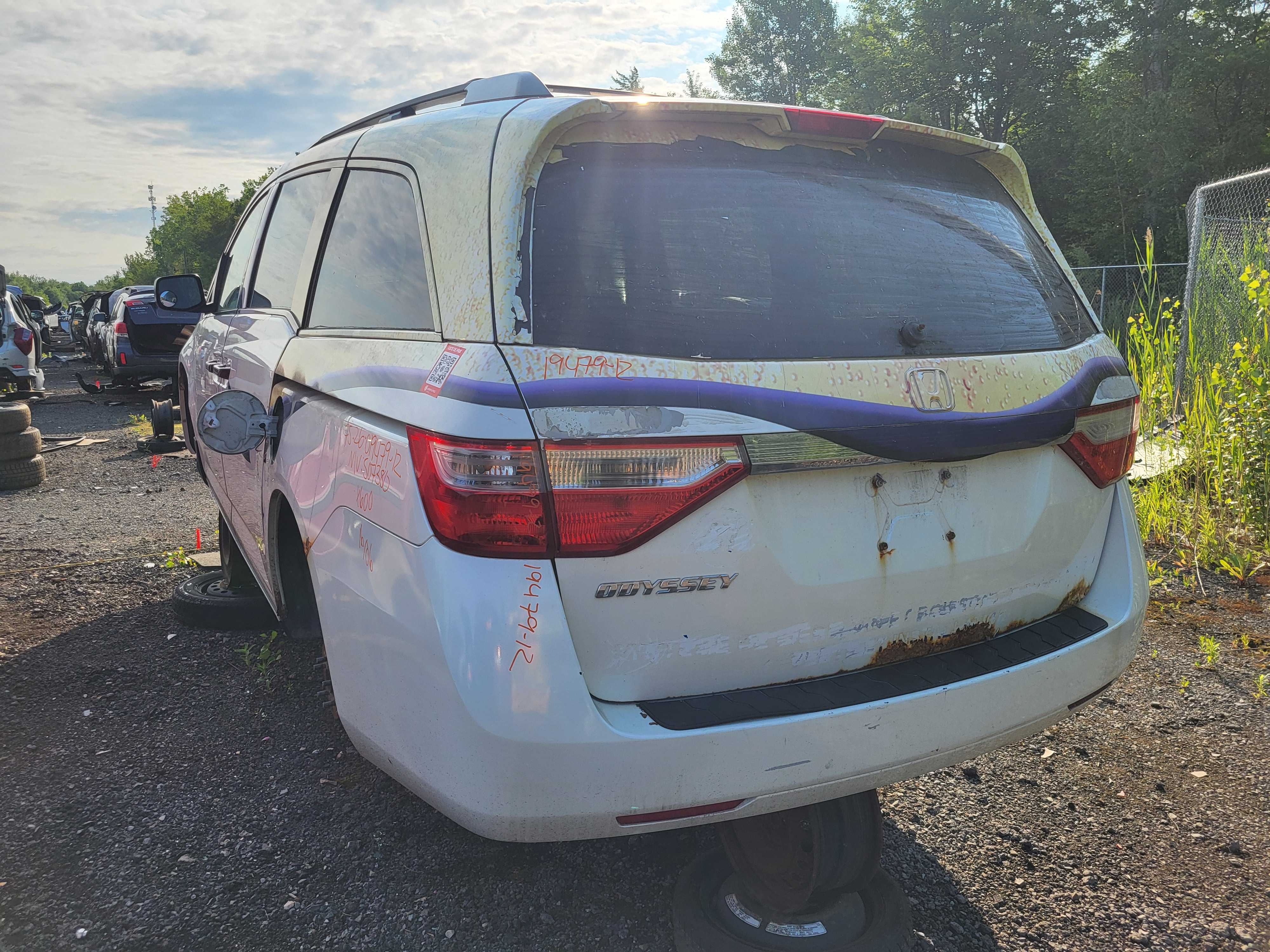 HONDA ODYSSEY 2012