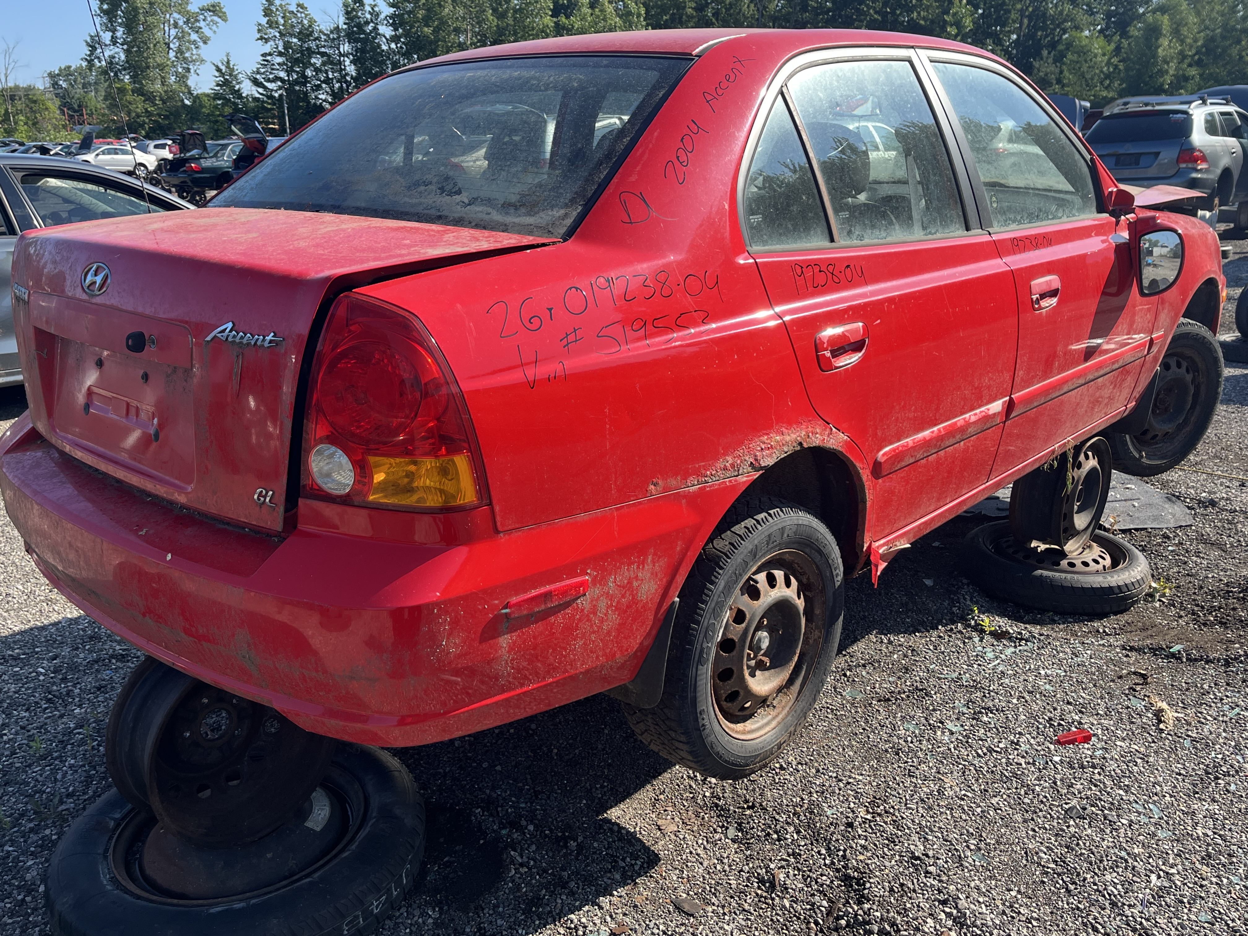 HYUNDAI ACCENT 2004