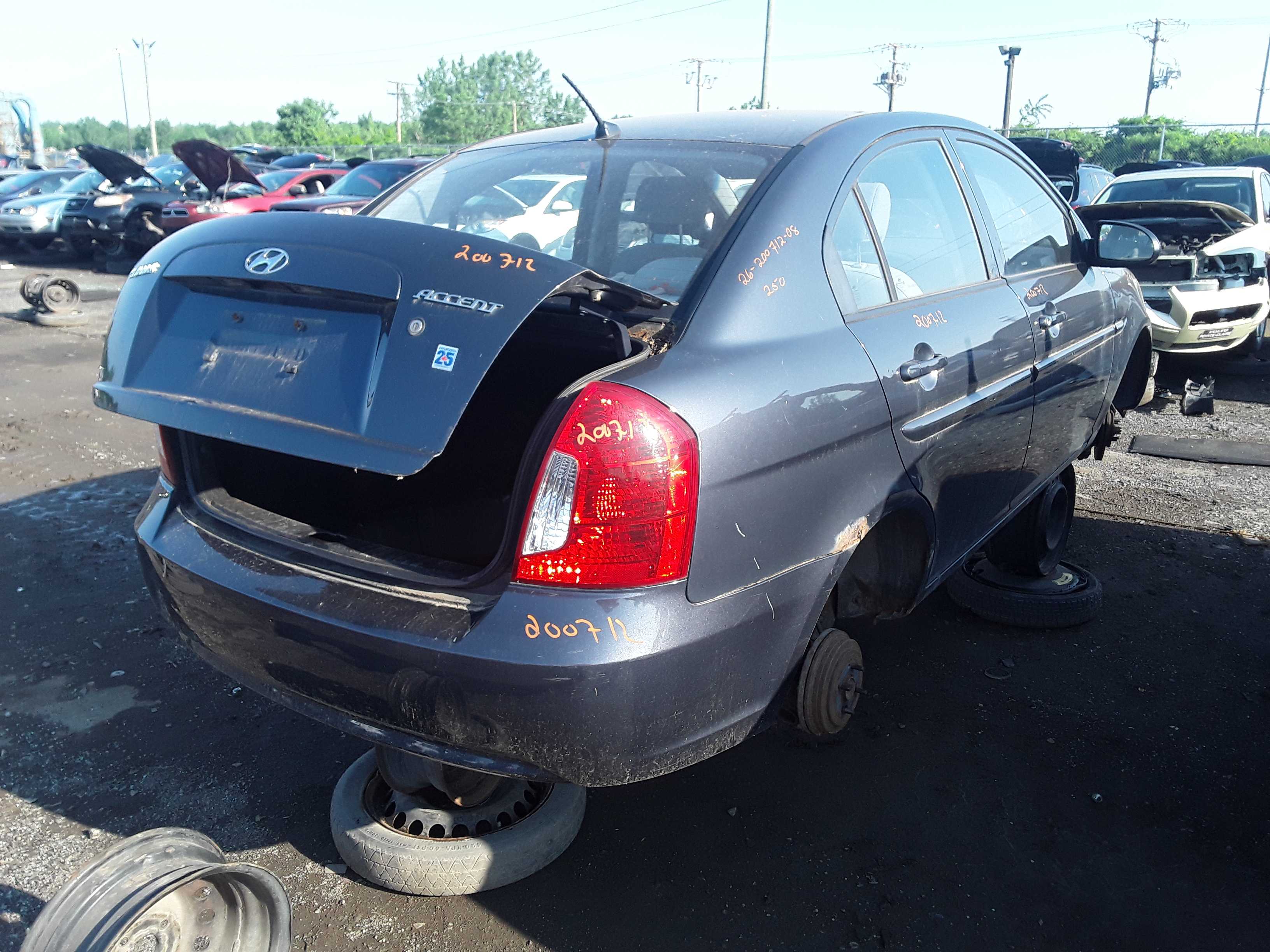 HYUNDAI ACCENT 2008