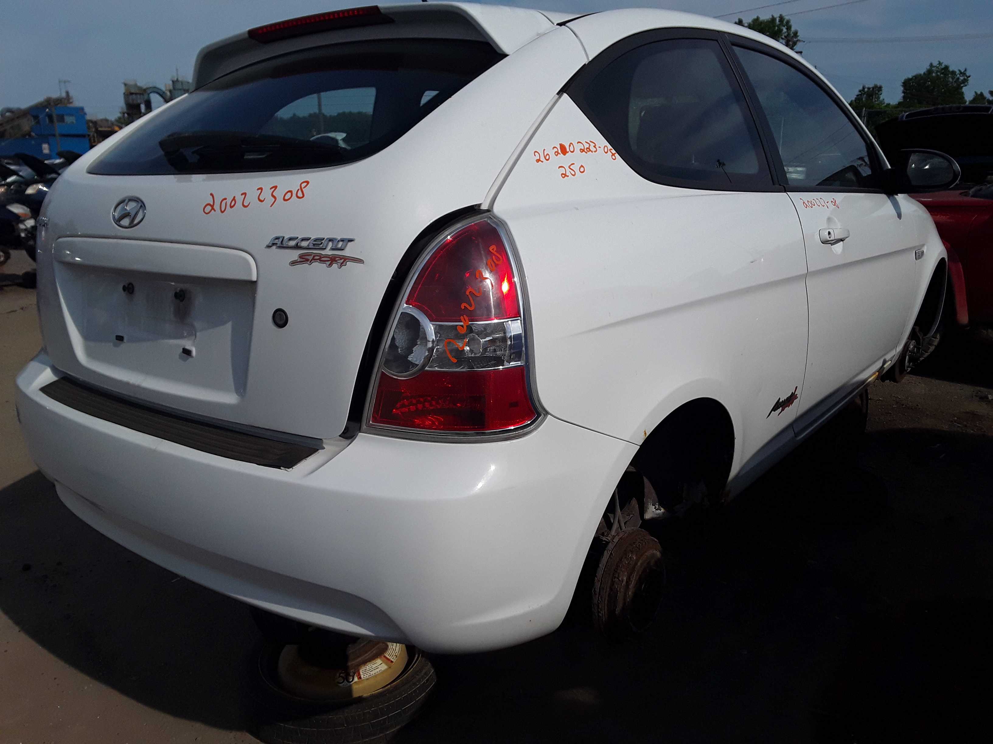 HYUNDAI ACCENT 2008
