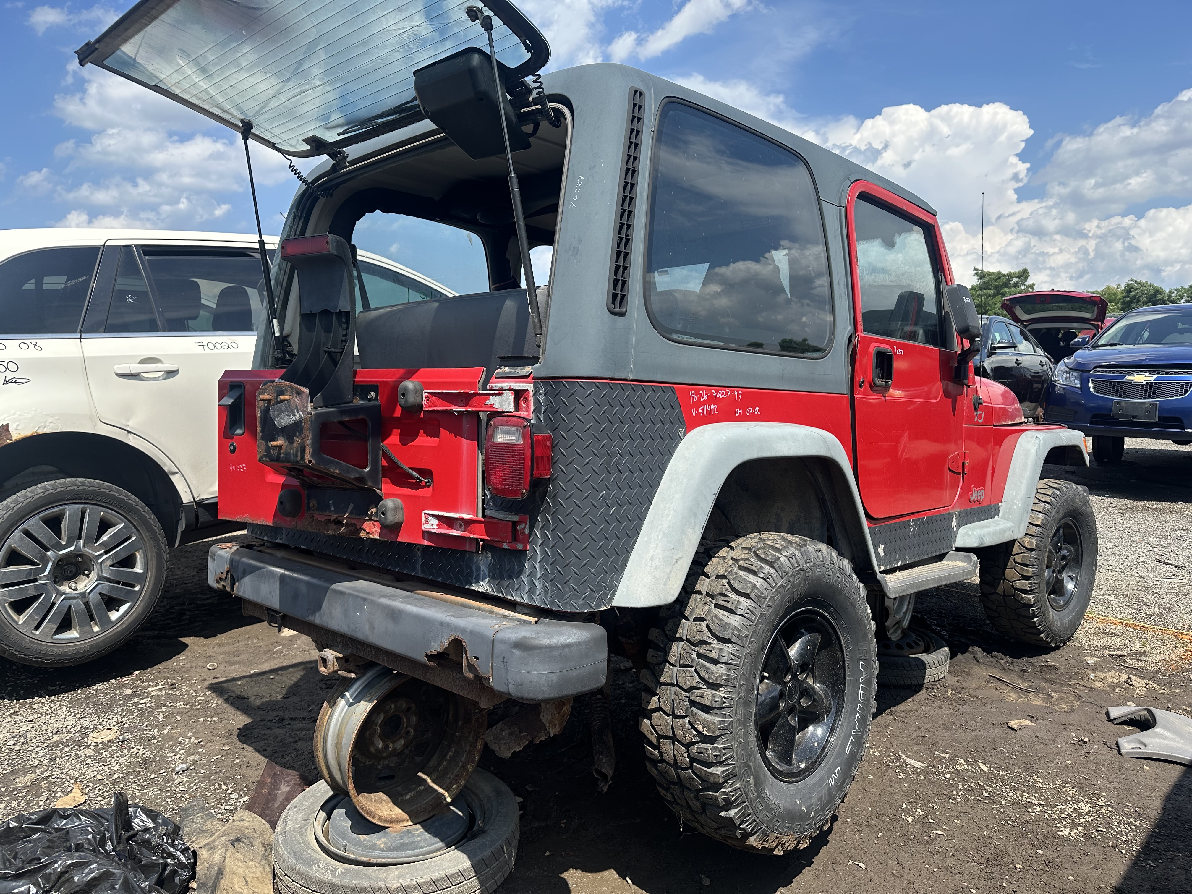 JEEP WRANGLER 1997