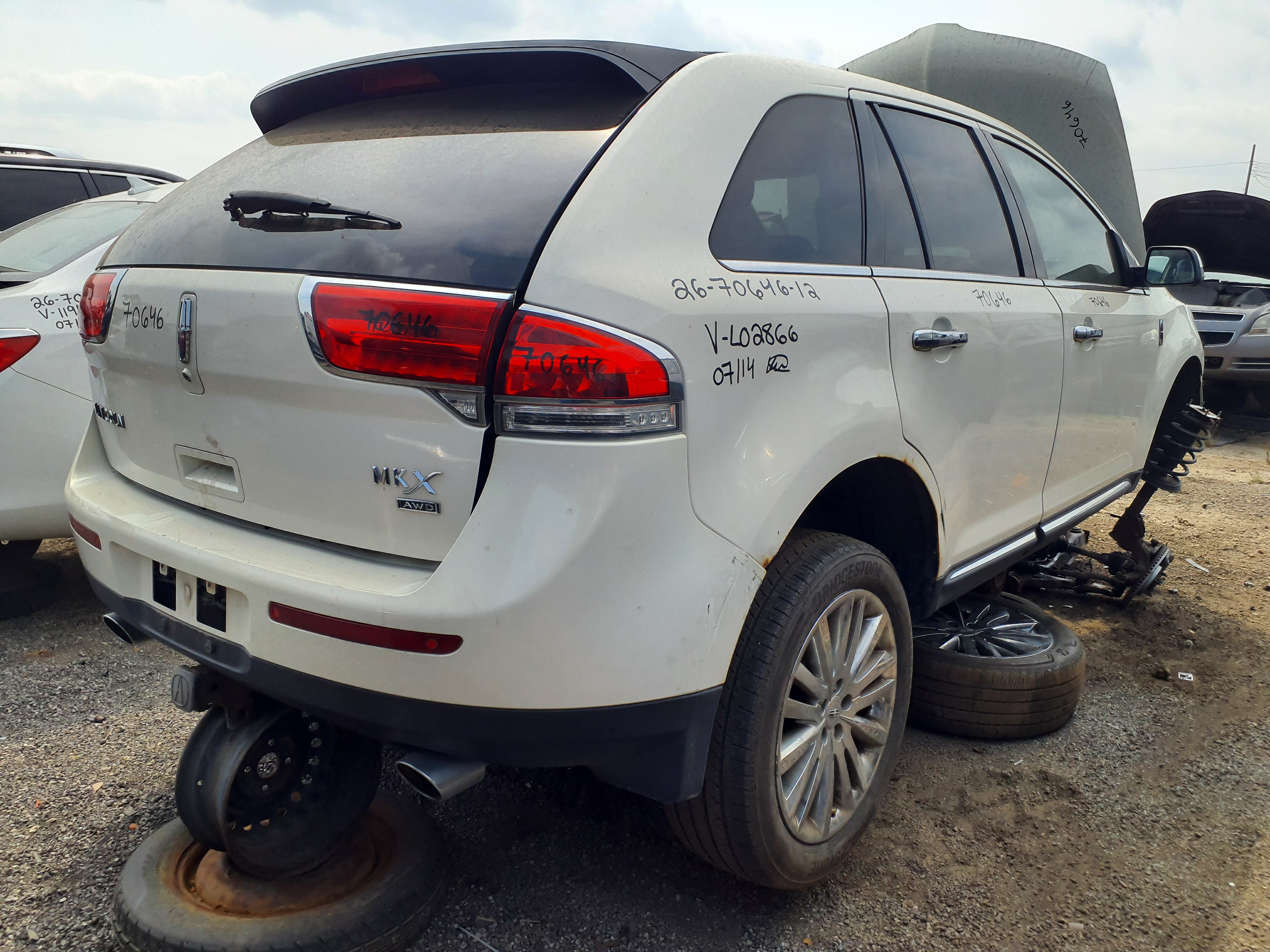 LINCOLN MKX 2012