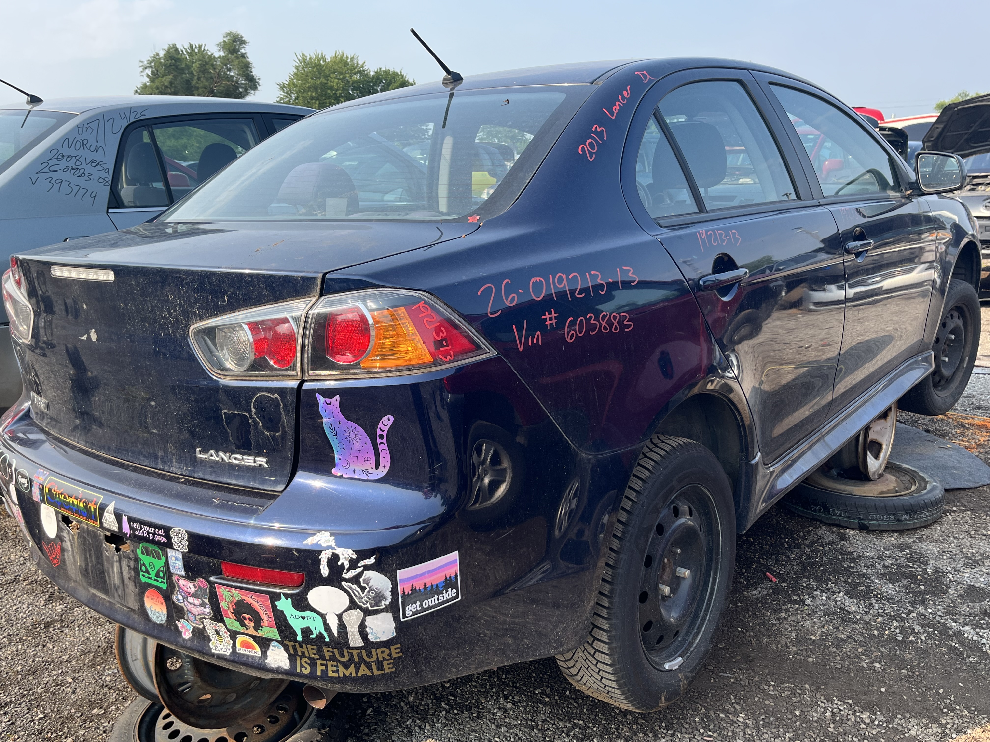 MITSUBISHI LANCER 2013