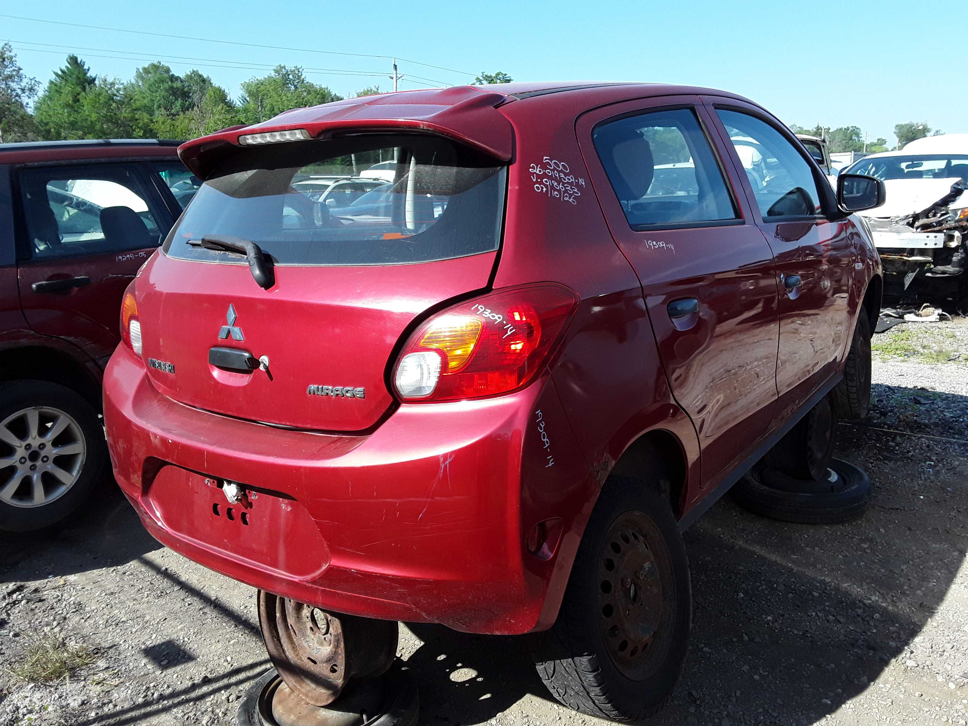 MITSUBISHI MIRAGE 2014