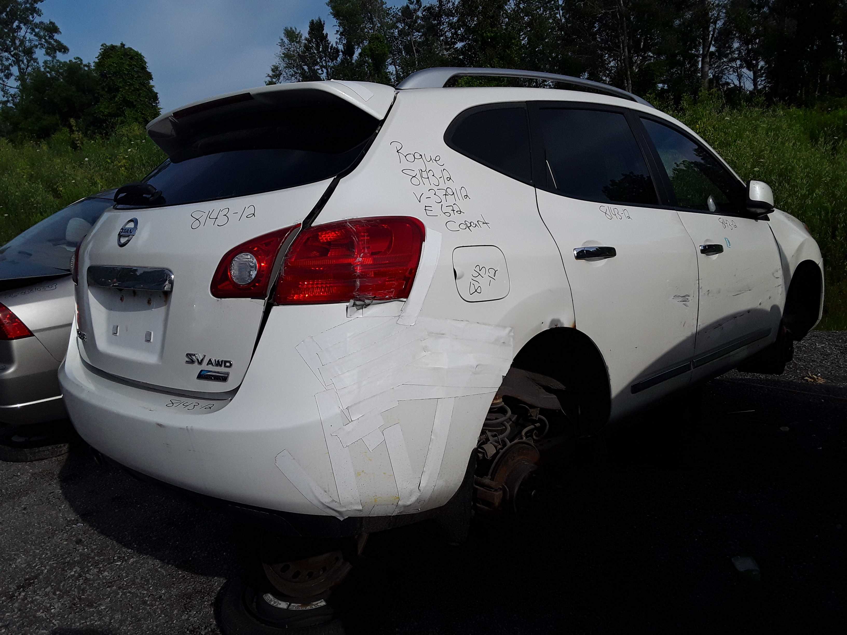 NISSAN ROGUE 2012