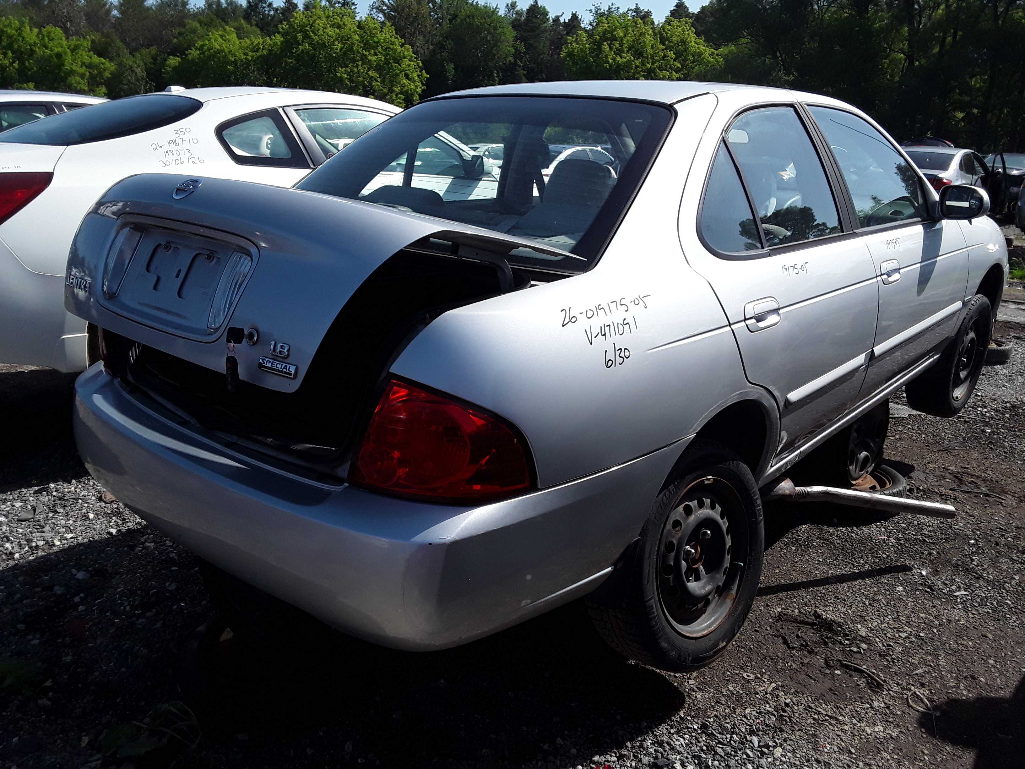 NISSAN SENTRA 2005