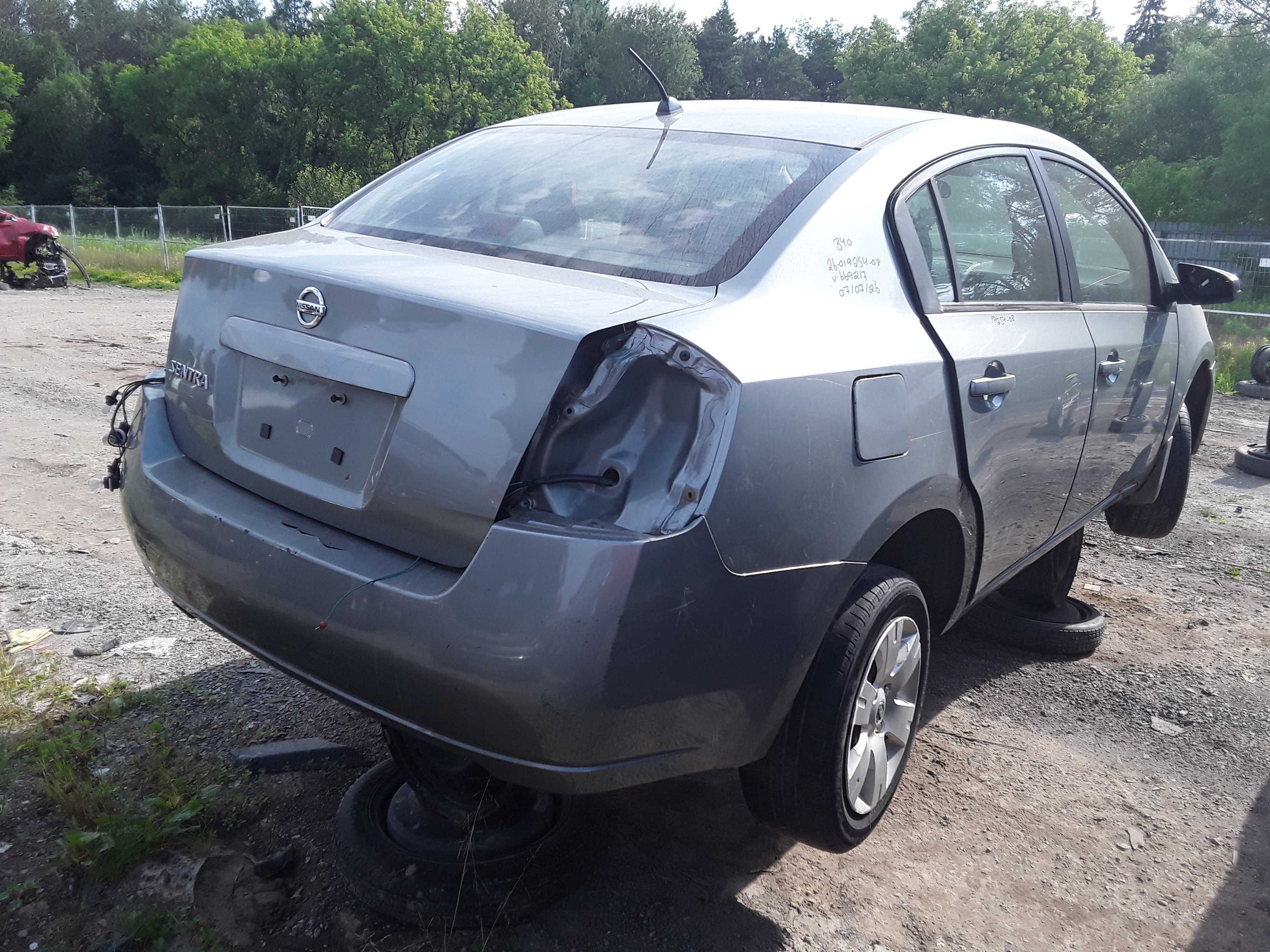 NISSAN SENTRA 2008