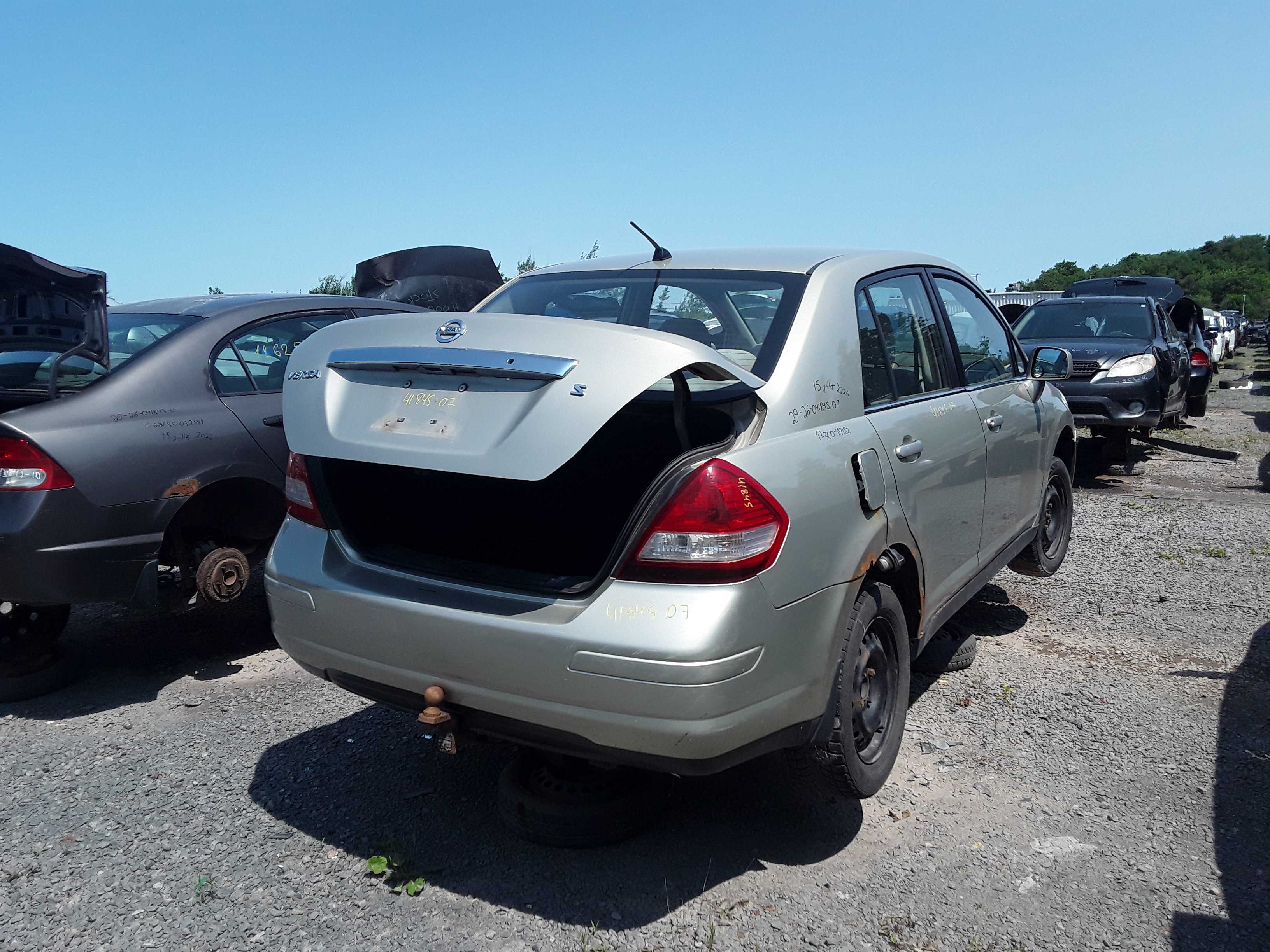 NISSAN VERSA 2007