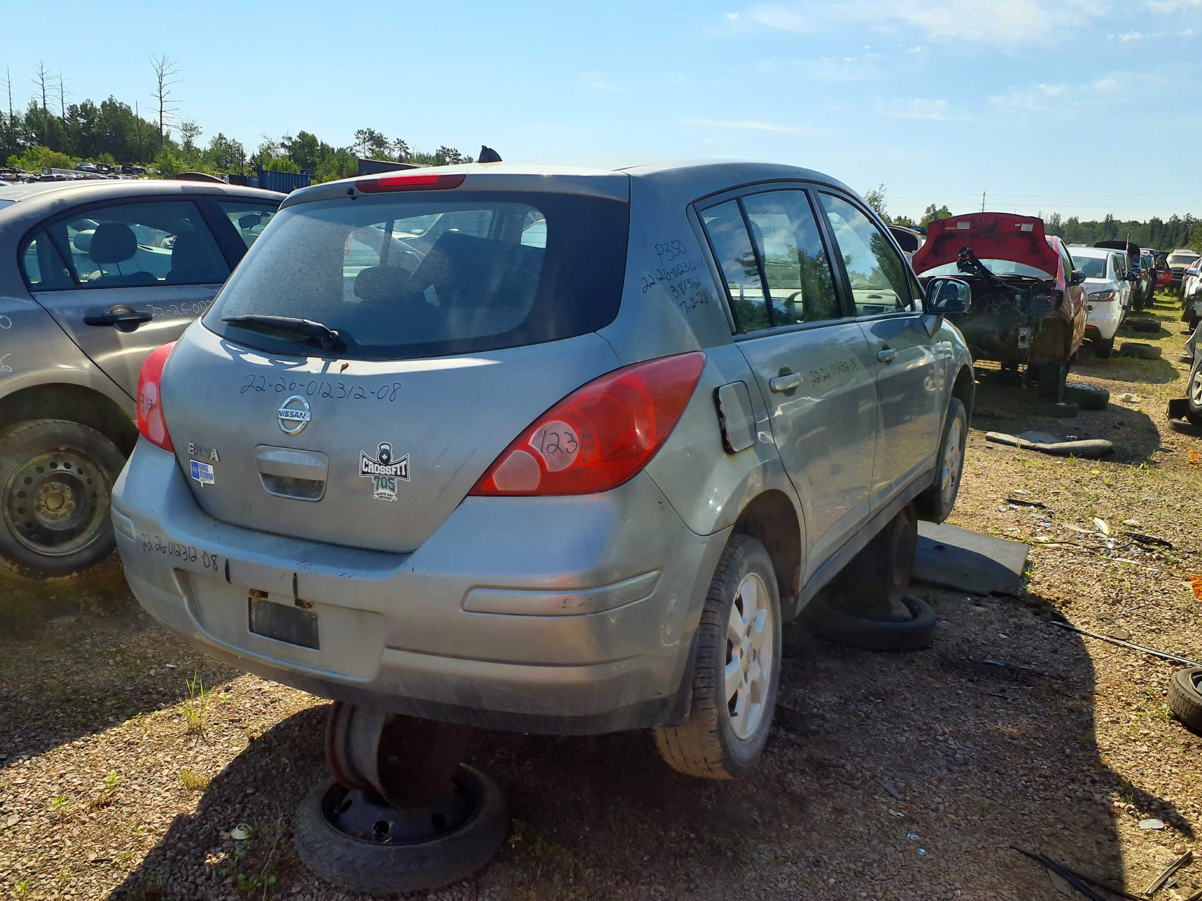 NISSAN VERSA 2008