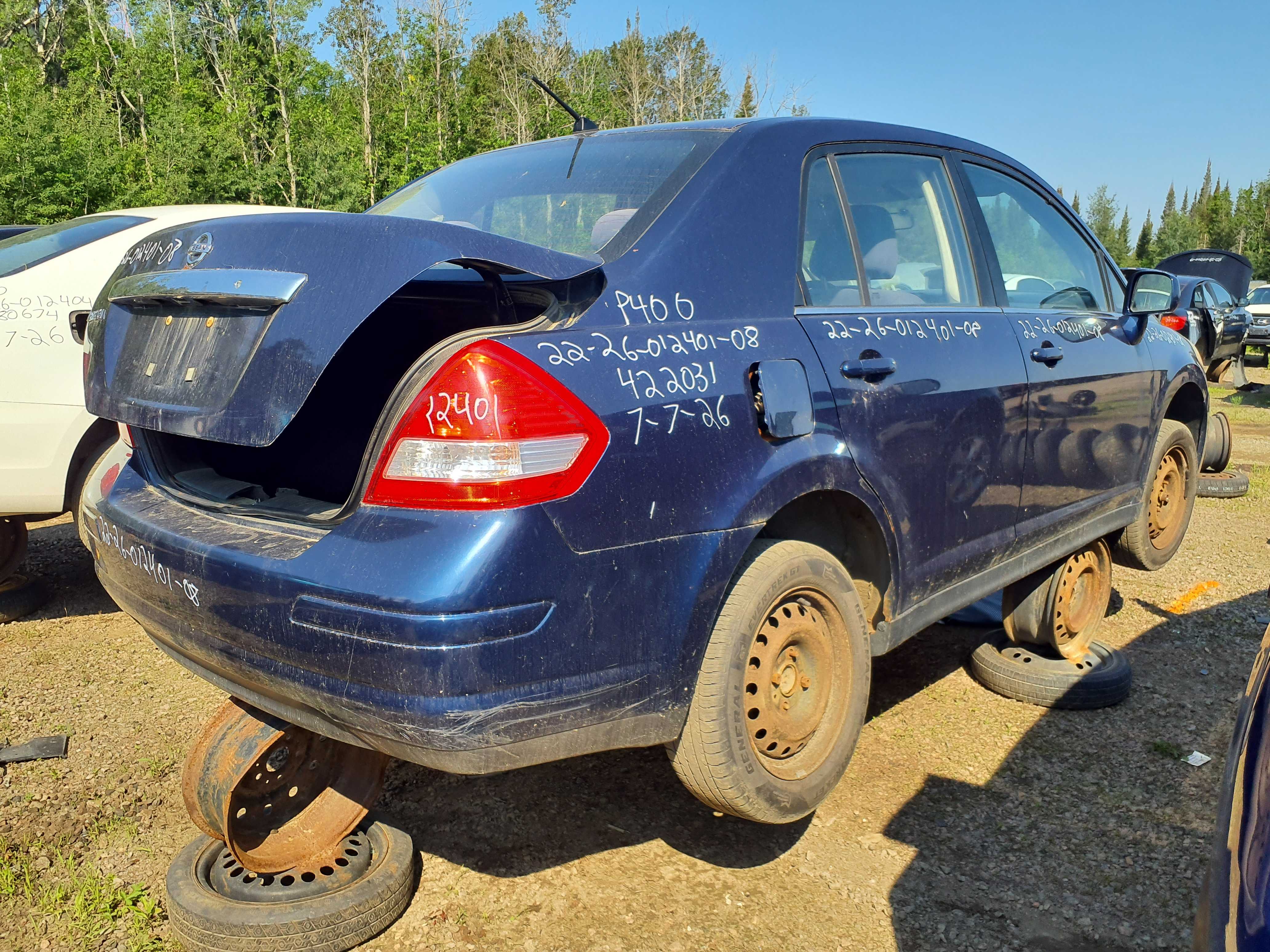NISSAN VERSA 2008