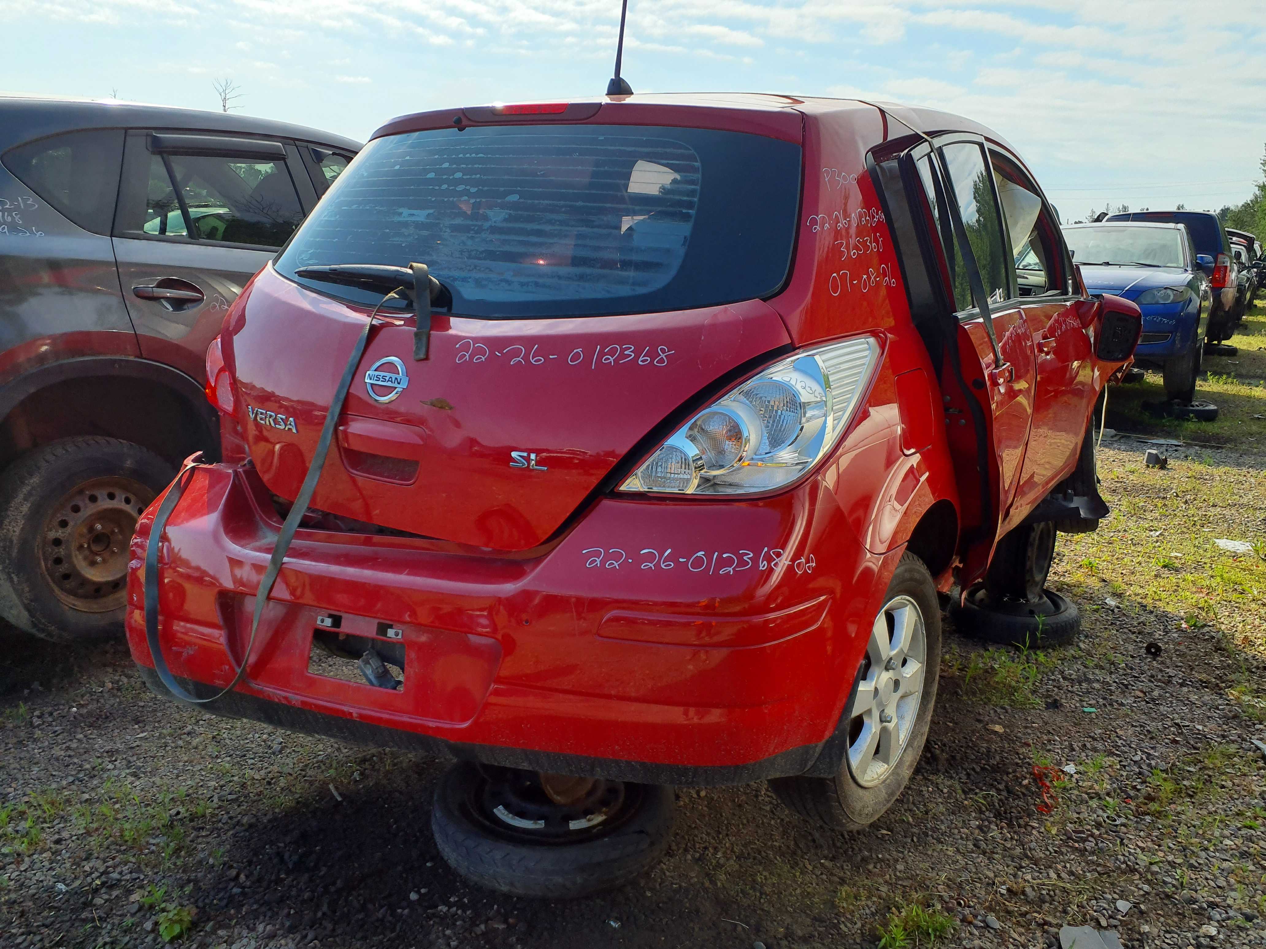 NISSAN VERSA 2008