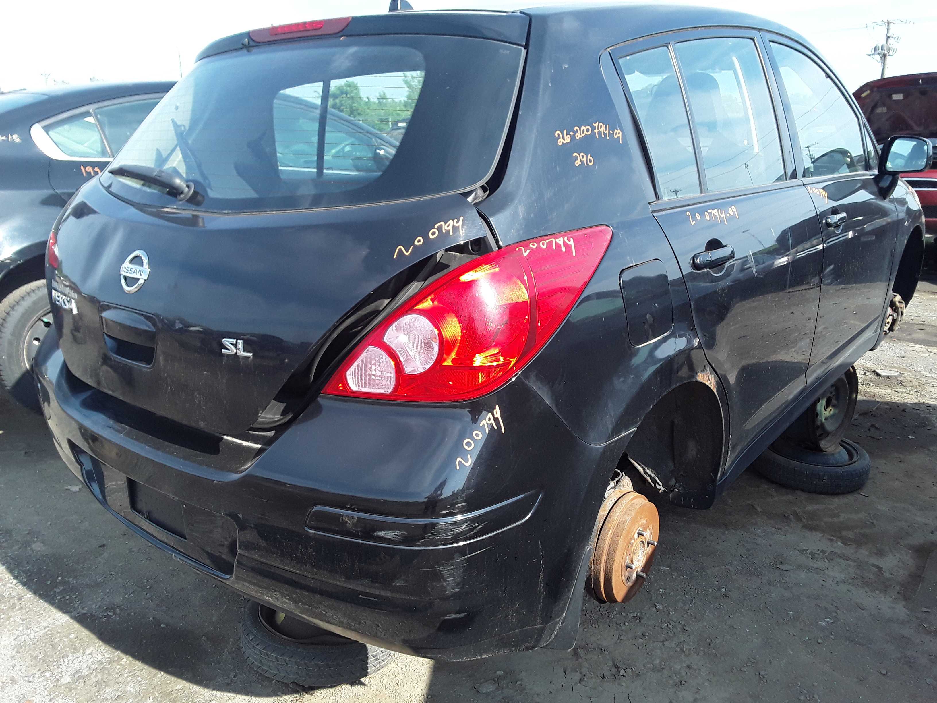 NISSAN VERSA 2009