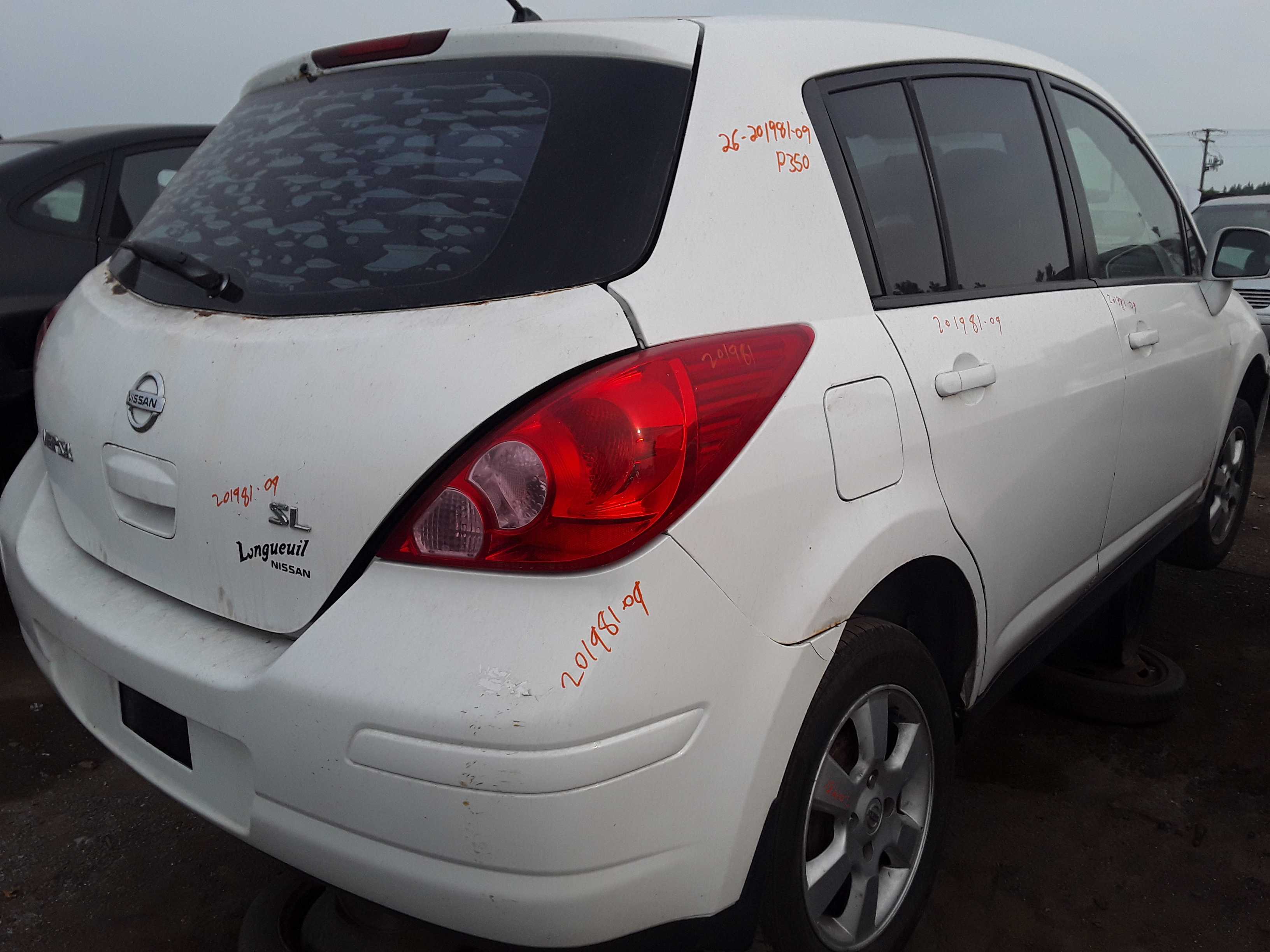 NISSAN VERSA 2009