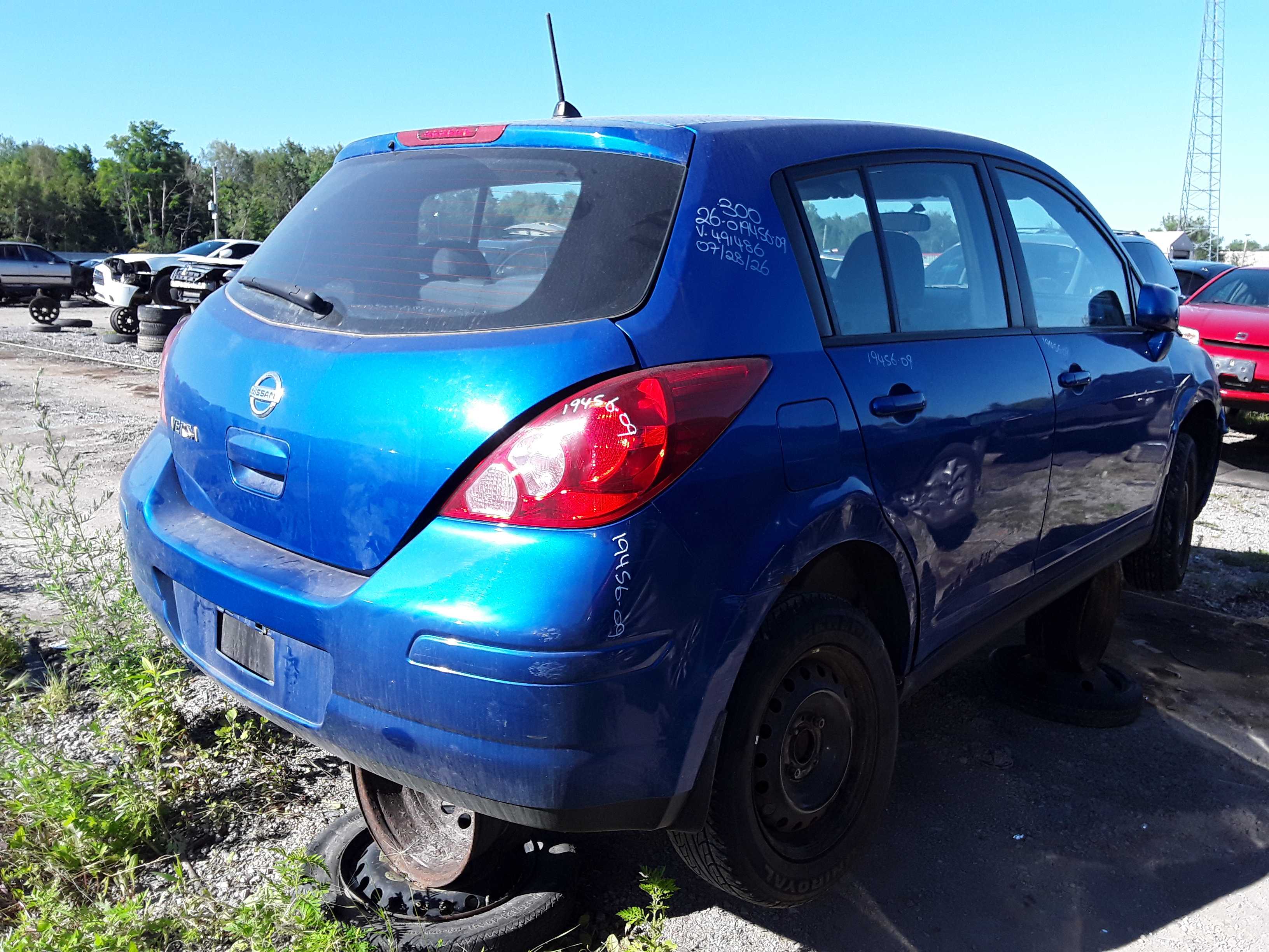NISSAN VERSA 2009