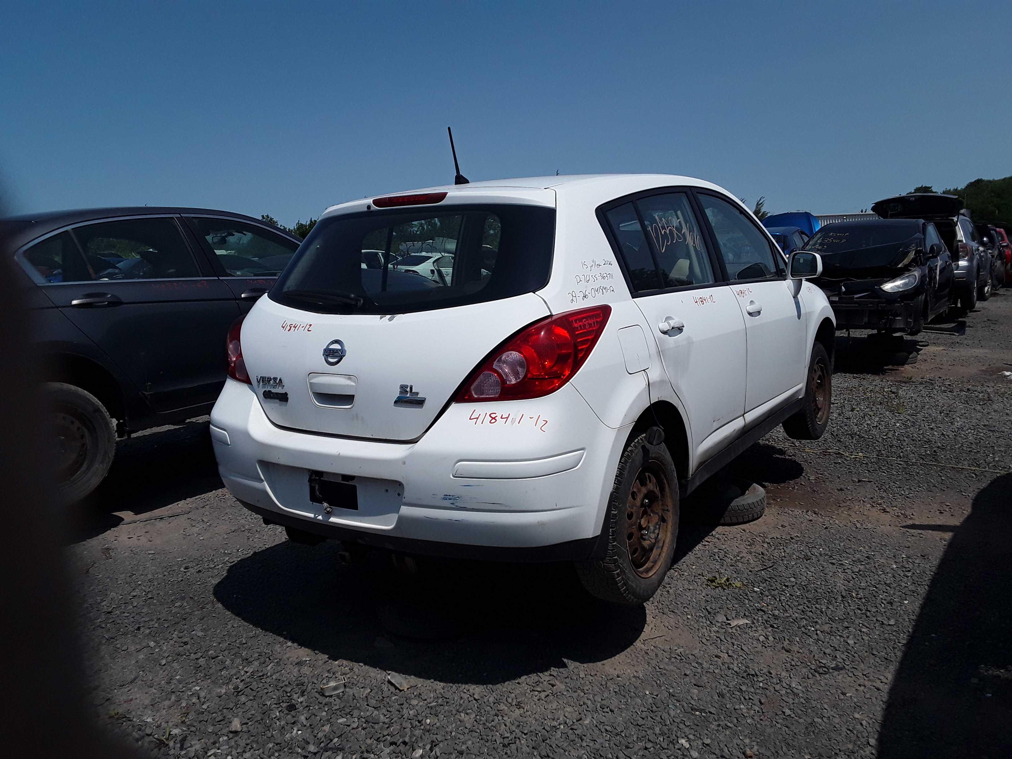 NISSAN VERSA 2012