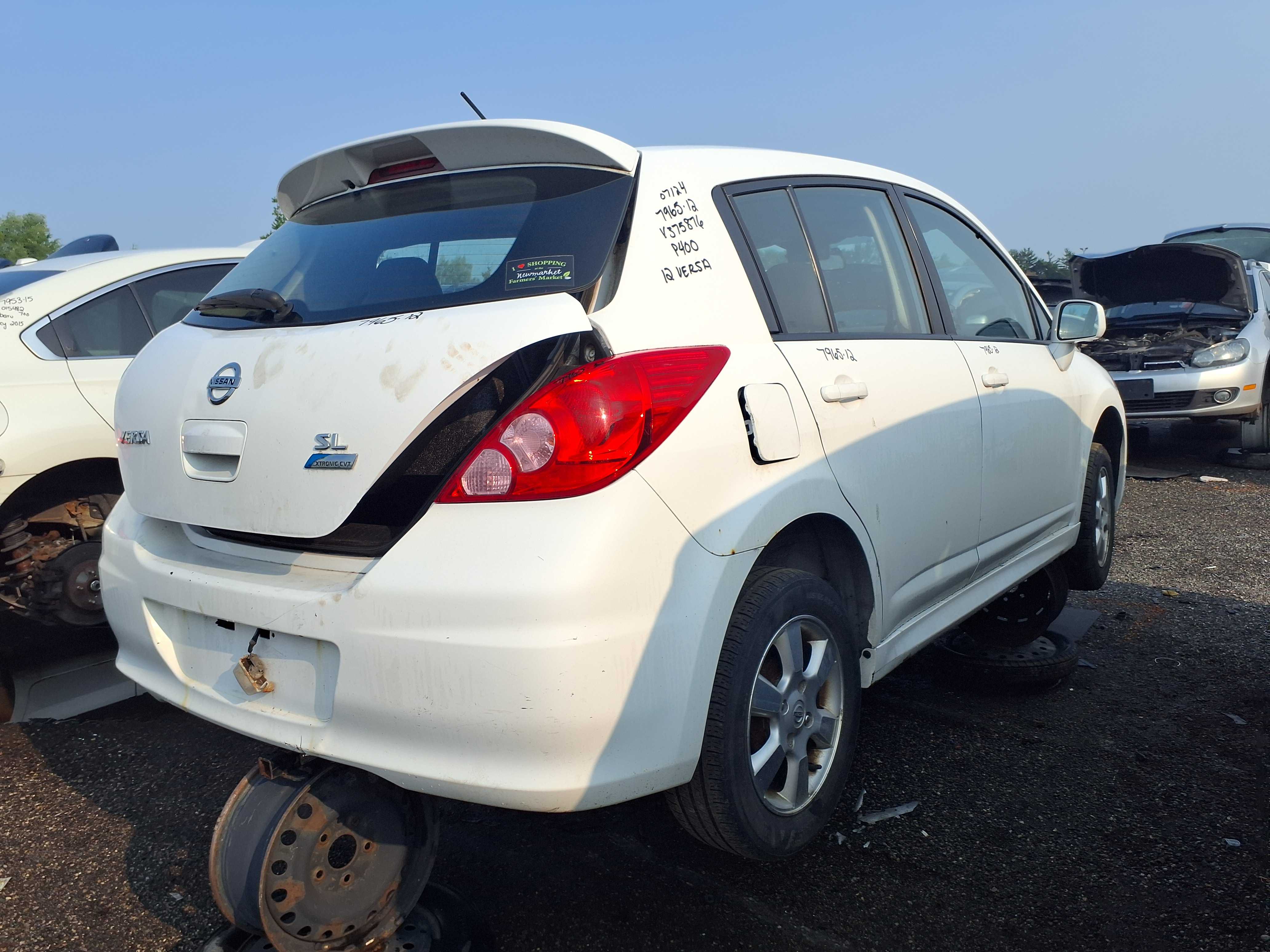 NISSAN VERSA 2012