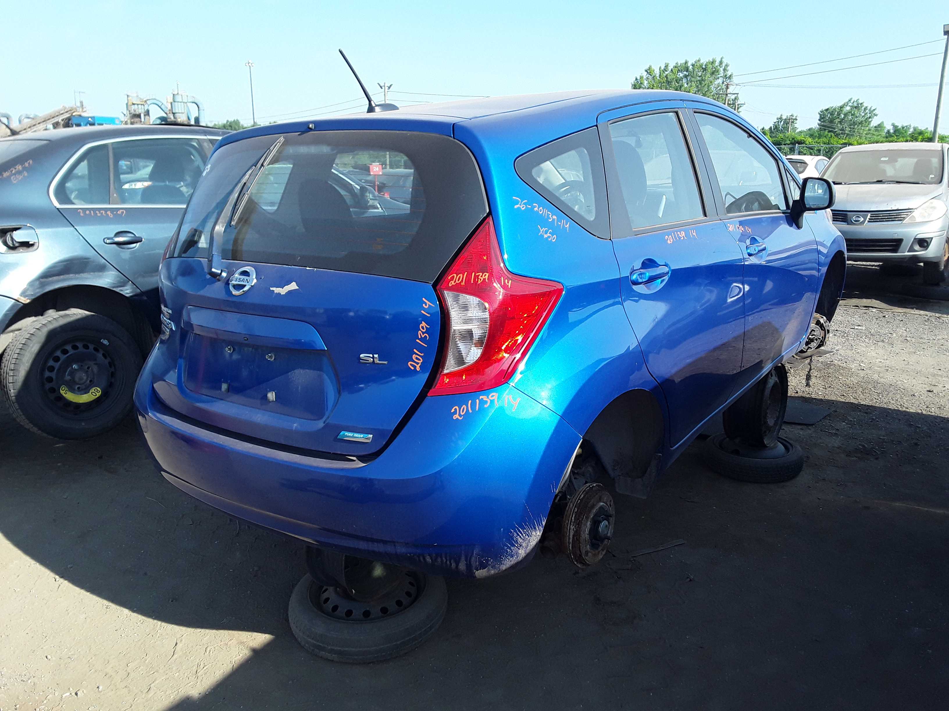 NISSAN VERSA 2014
