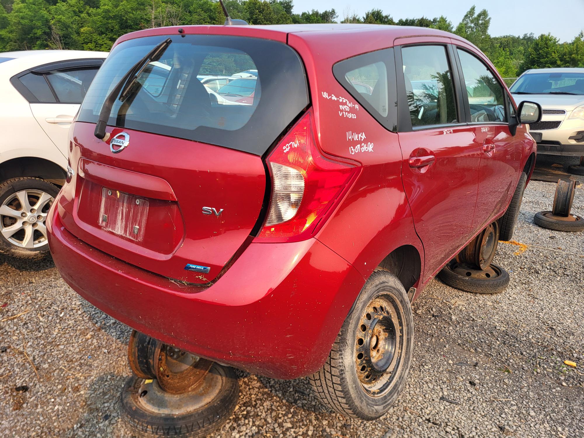 NISSAN VERSA 2014
