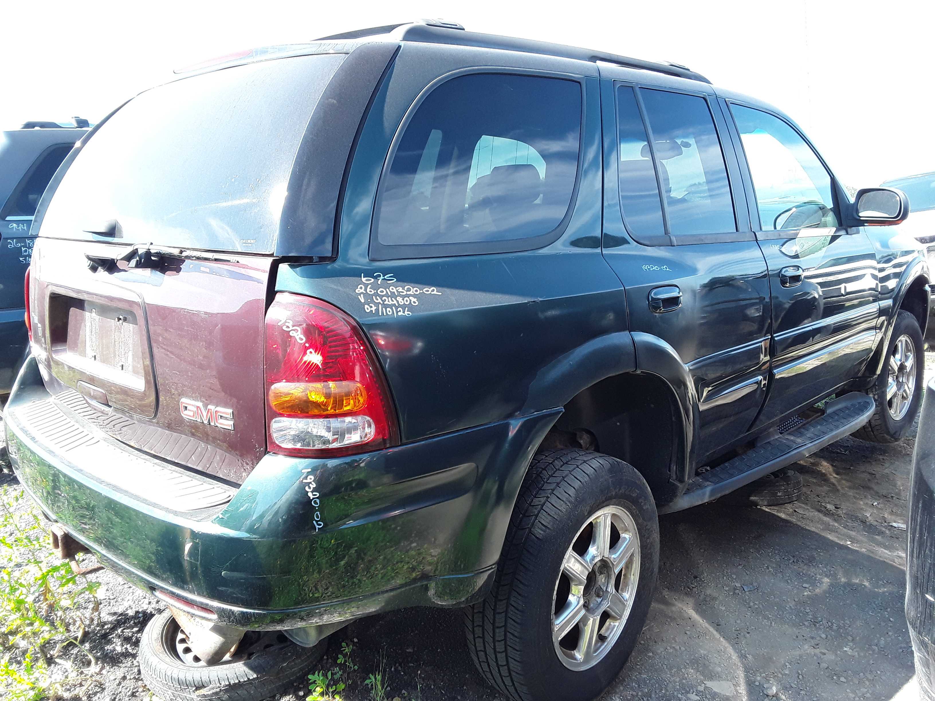 OLDSMOBILE BRAVADA 2002