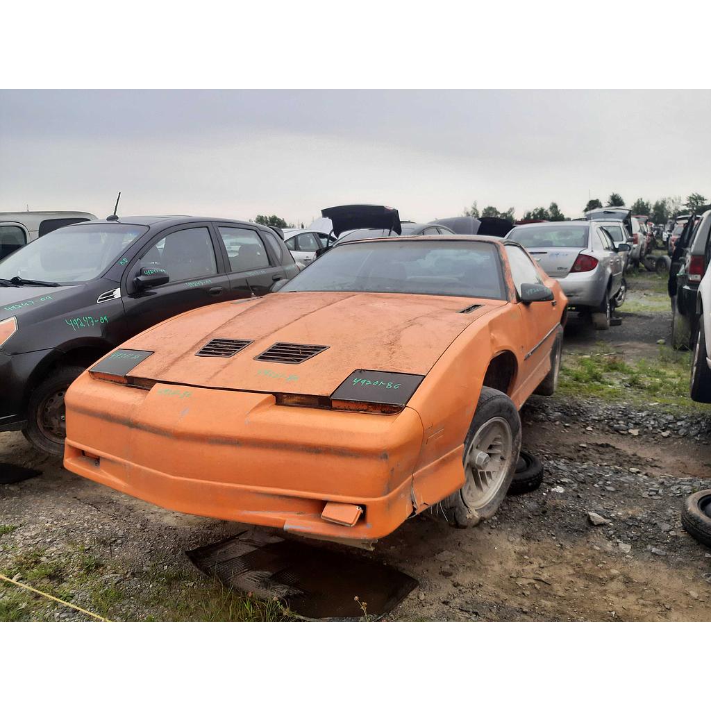 PONTIAC FIREBIRD 1986