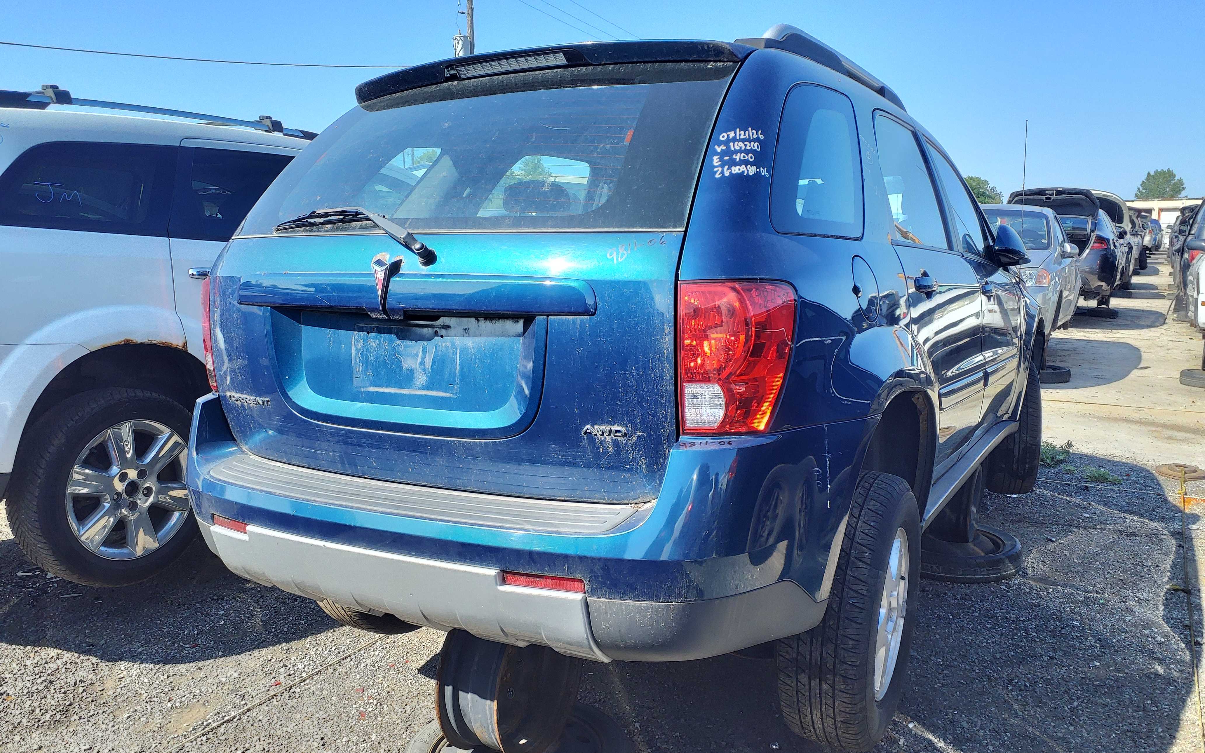PONTIAC TORRENT 2006