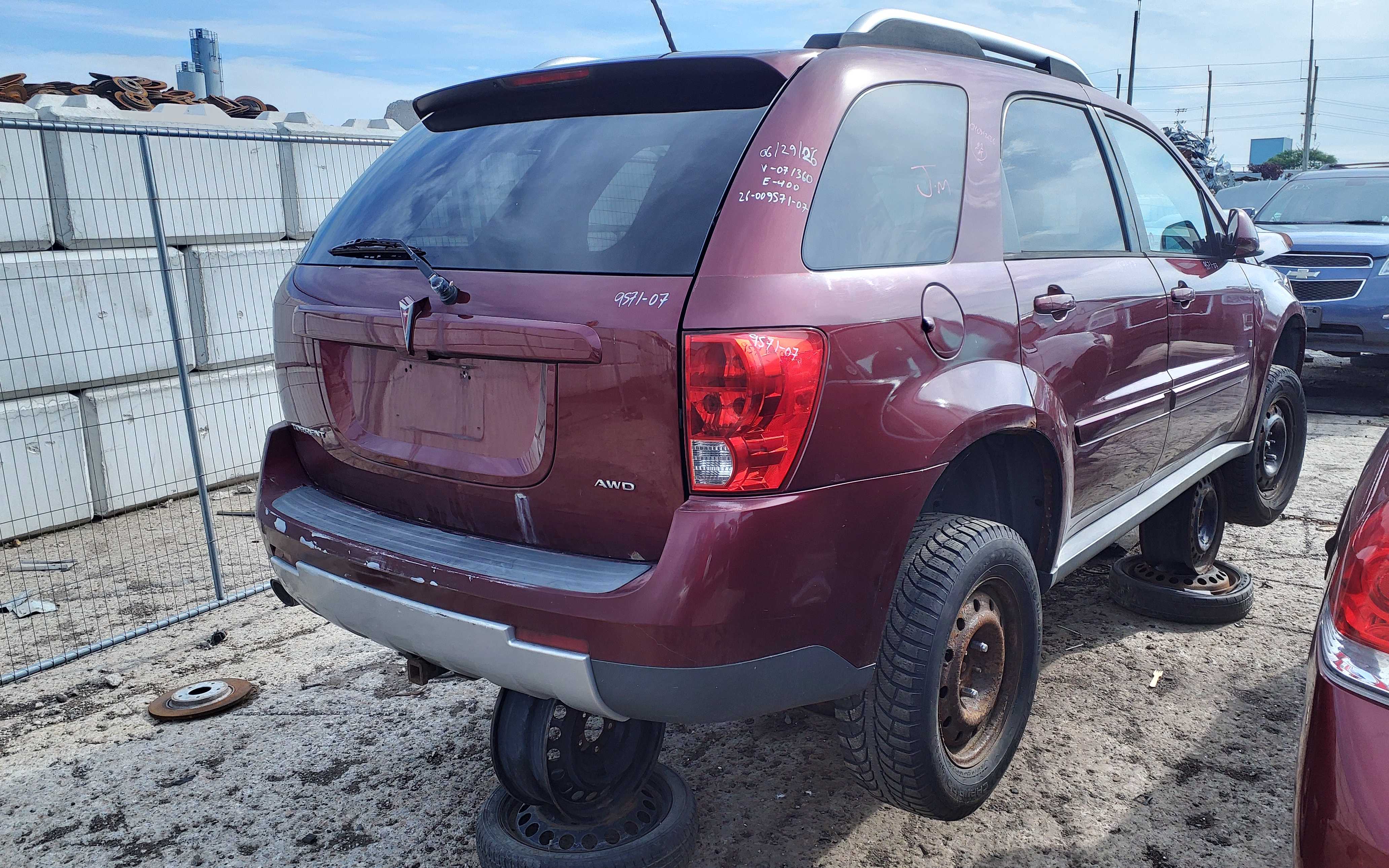 PONTIAC TORRENT 2007